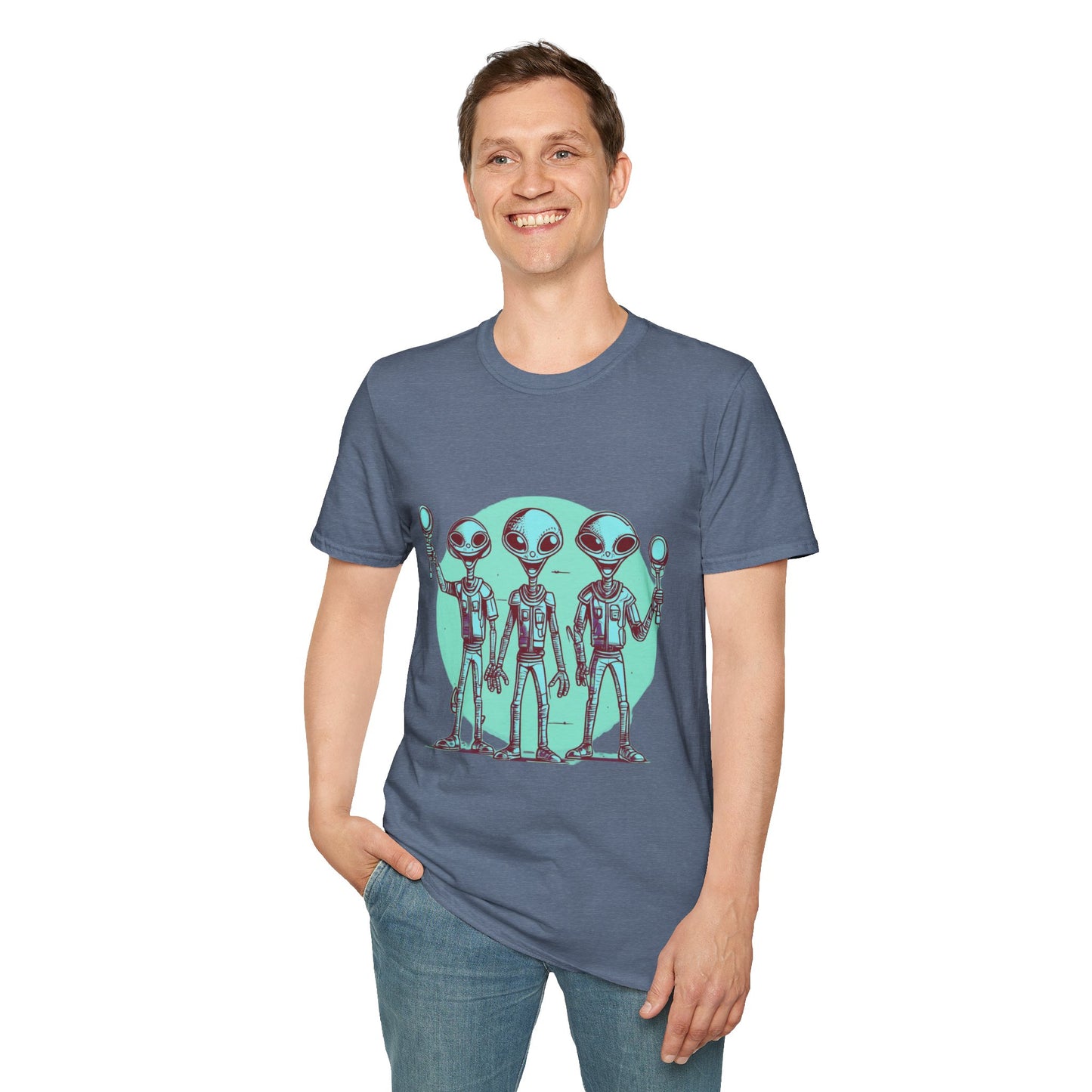Unisex Softstyle T-Shirt Aliens
