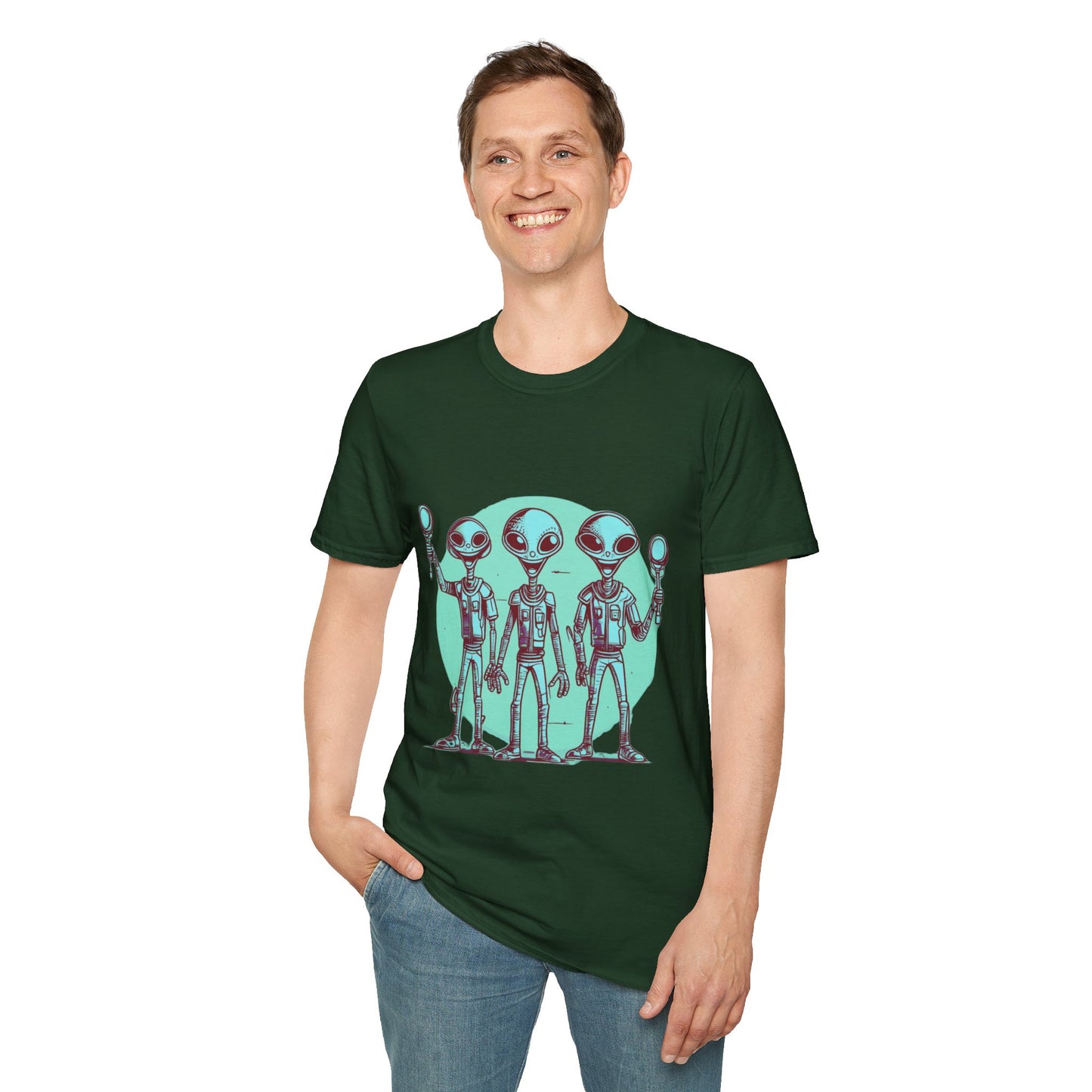 Unisex Softstyle T-Shirt Aliens
