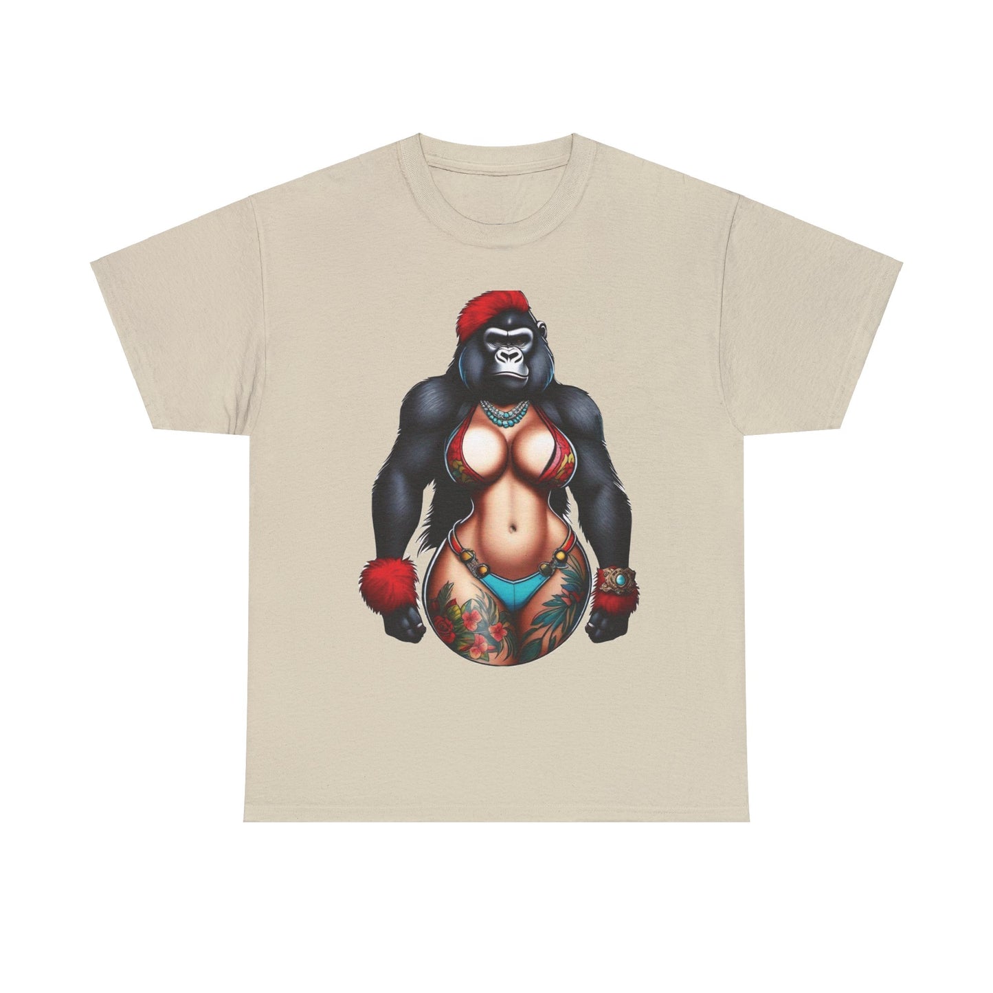 Unisex Heavy Cotton Tee - Gorilla