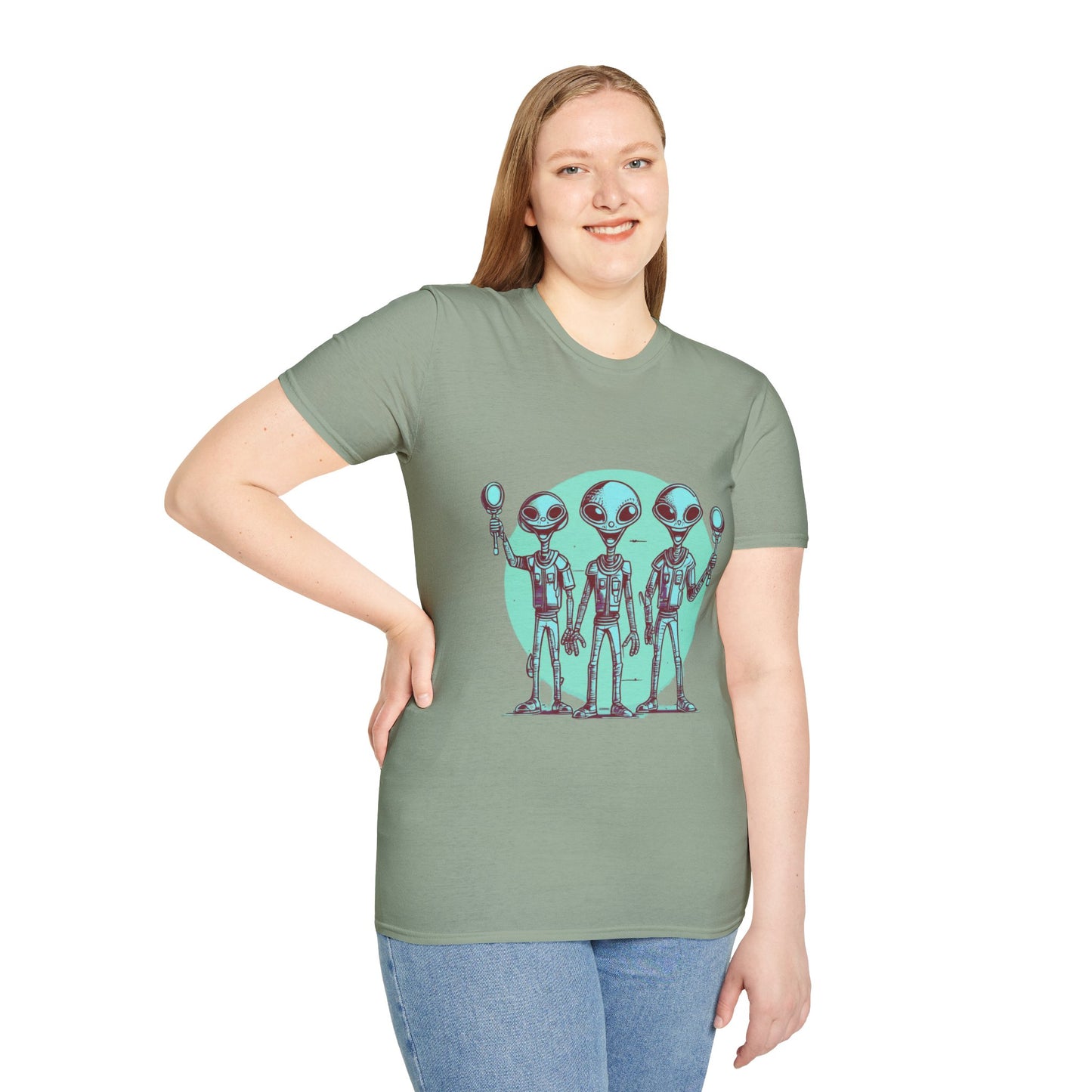 Unisex Softstyle T-Shirt Aliens