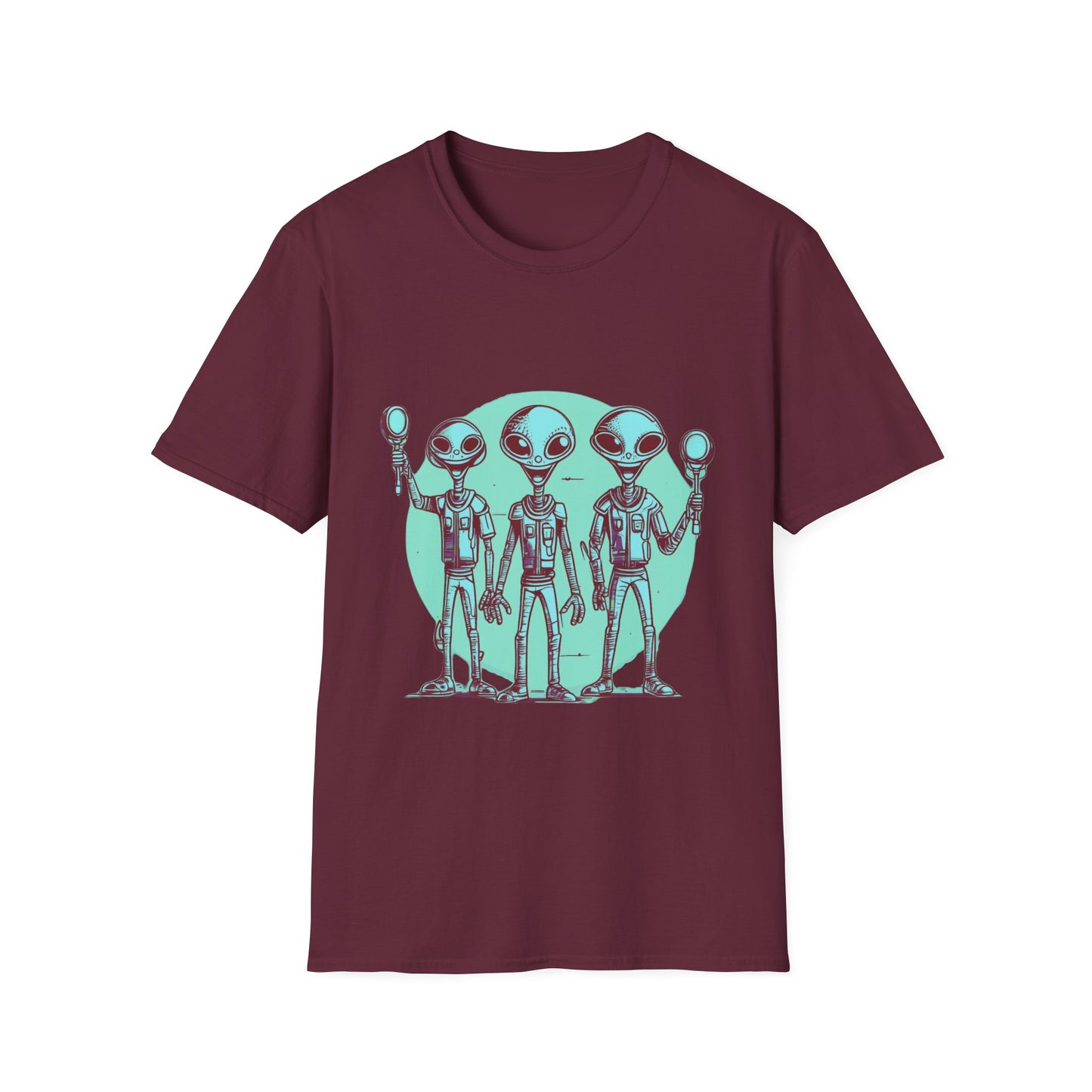 Unisex Softstyle T-Shirt Aliens