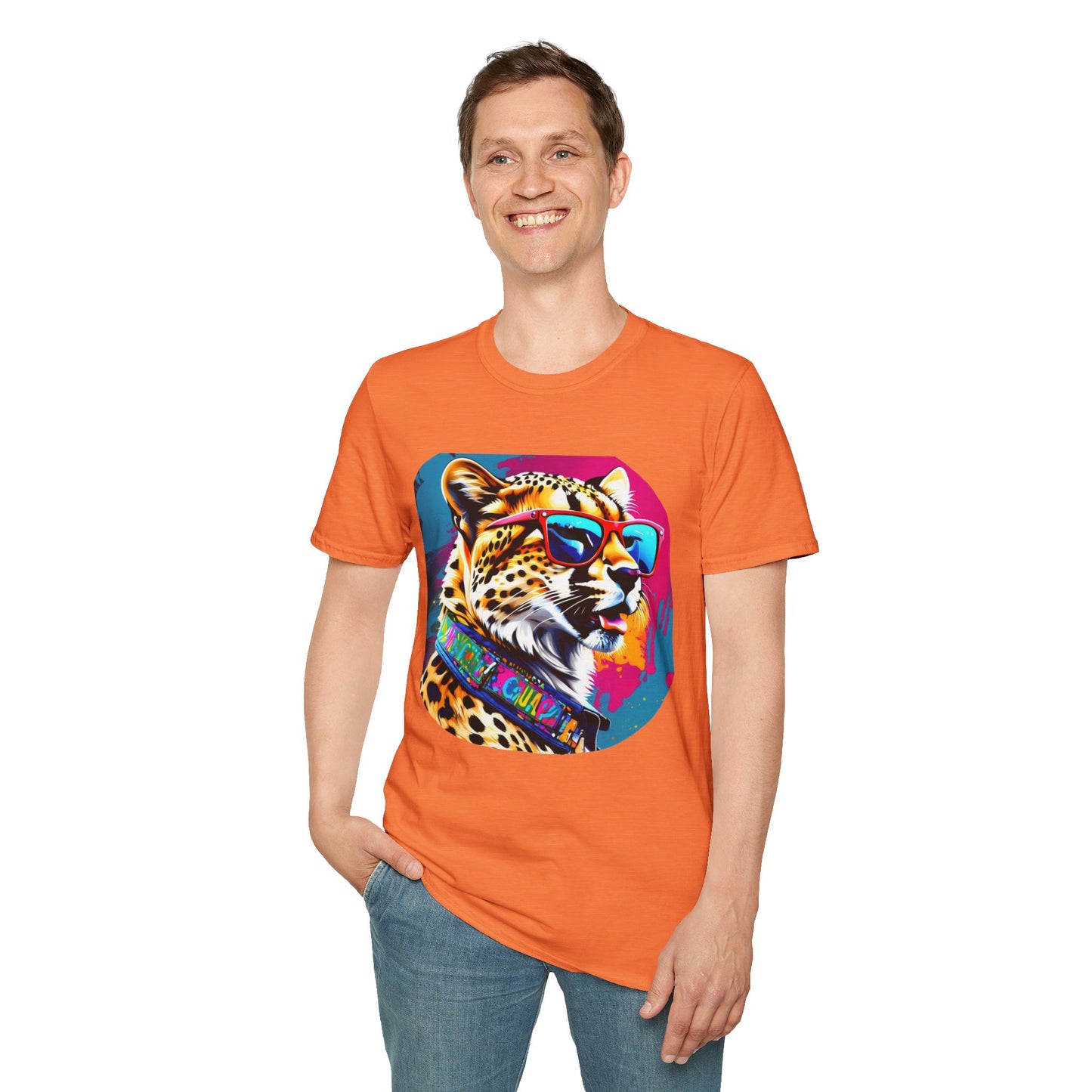 Unisex Softstyle T-Shirt Cheetah