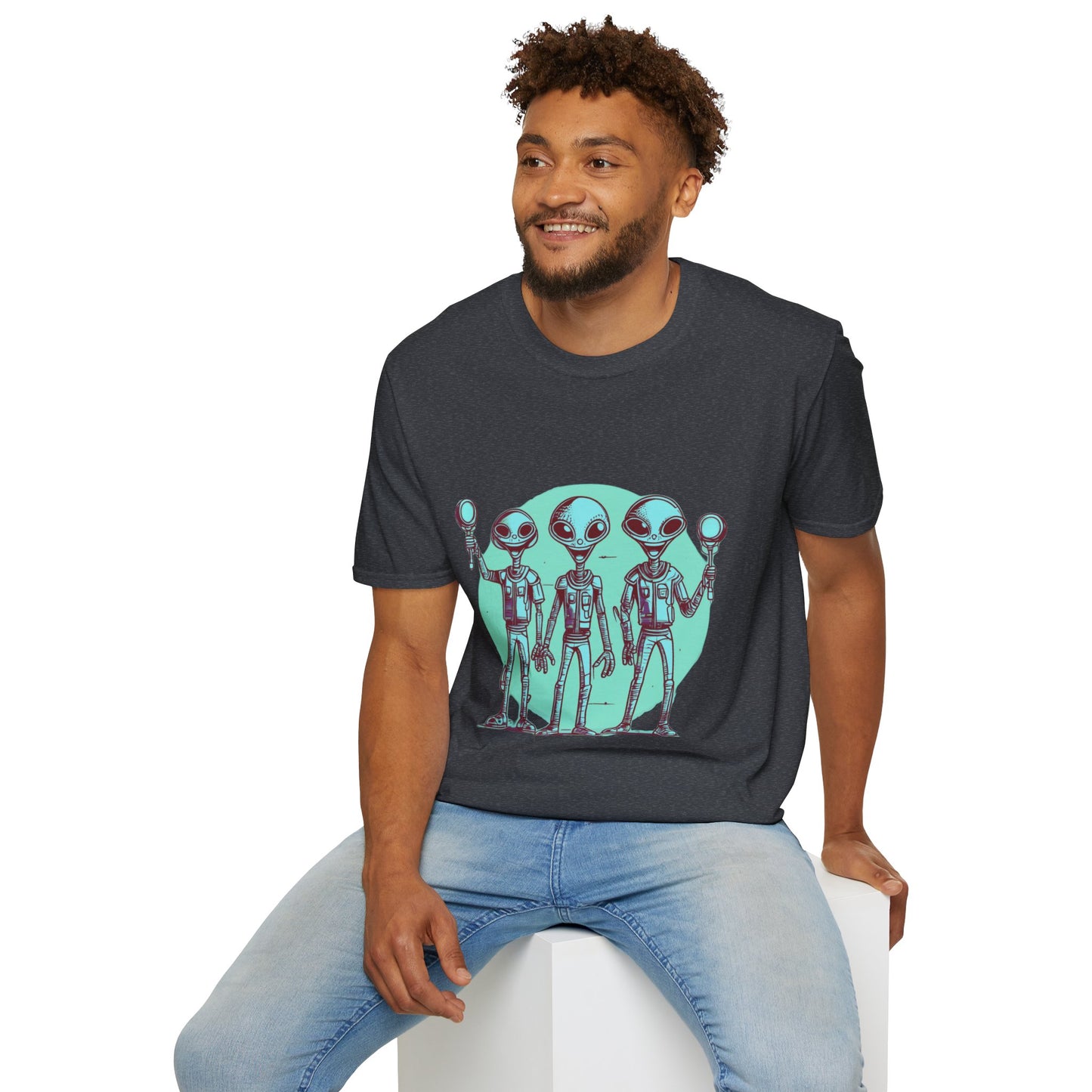 Unisex Softstyle T-Shirt Aliens