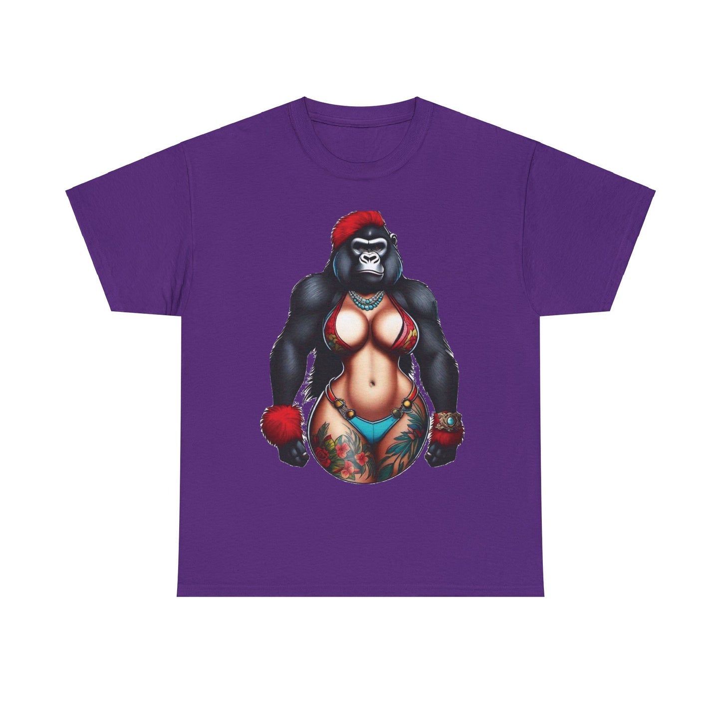 Unisex Heavy Cotton Tee - Gorilla