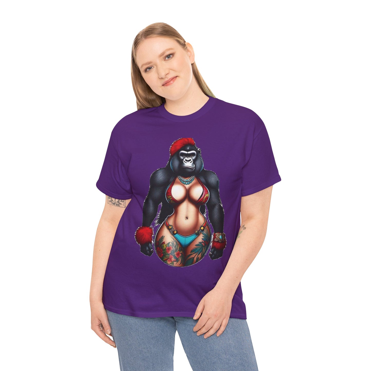 Unisex Heavy Cotton Tee - Gorilla