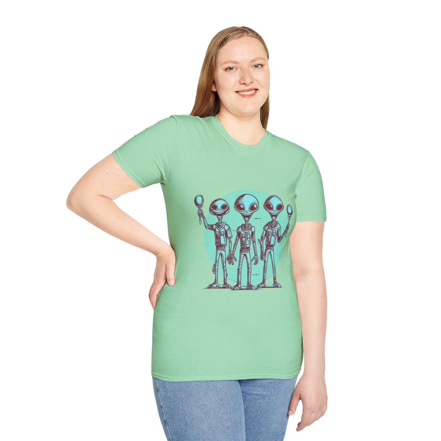 Unisex Softstyle T-Shirt Aliens