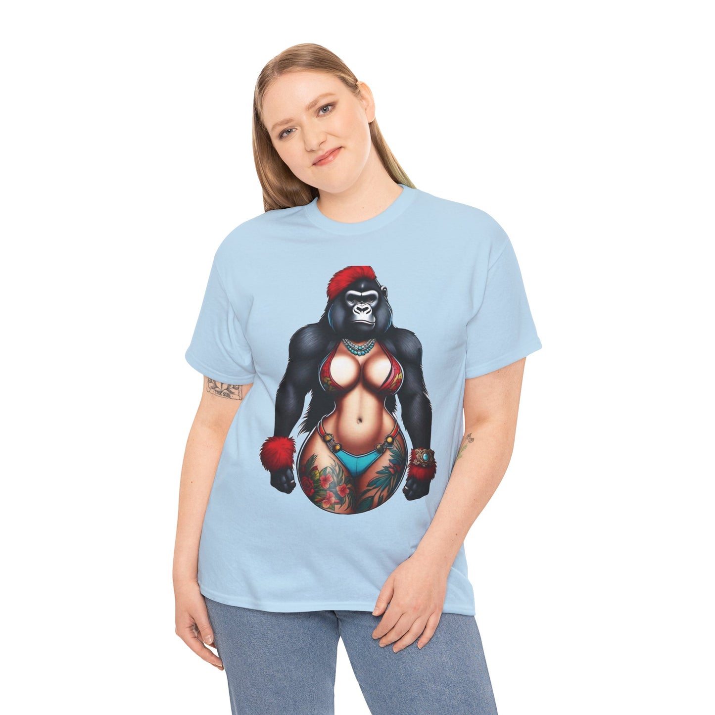 Unisex Heavy Cotton Tee - Gorilla