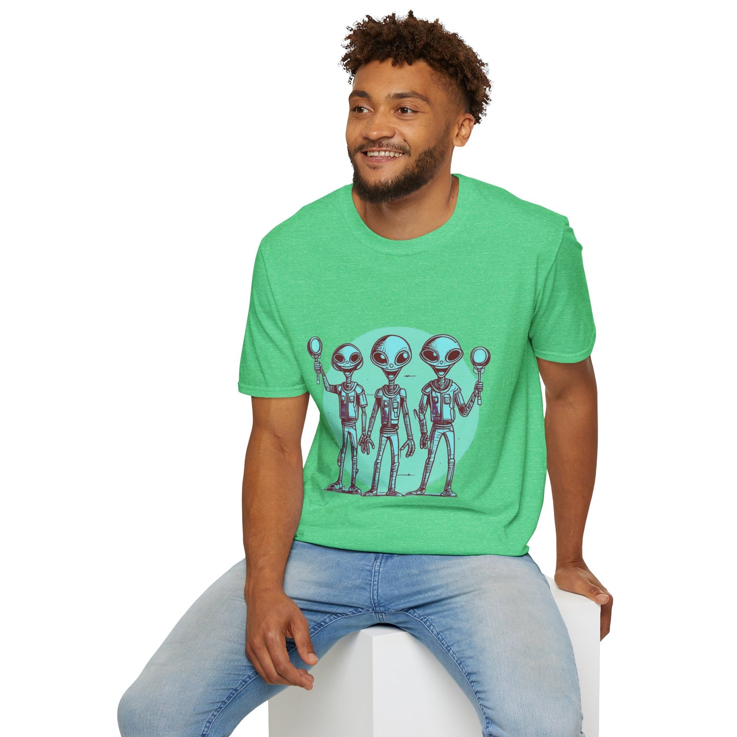 Unisex Softstyle T-Shirt Aliens