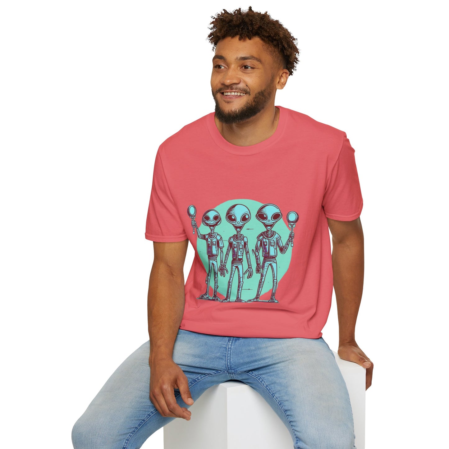 Unisex Softstyle T-Shirt Aliens
