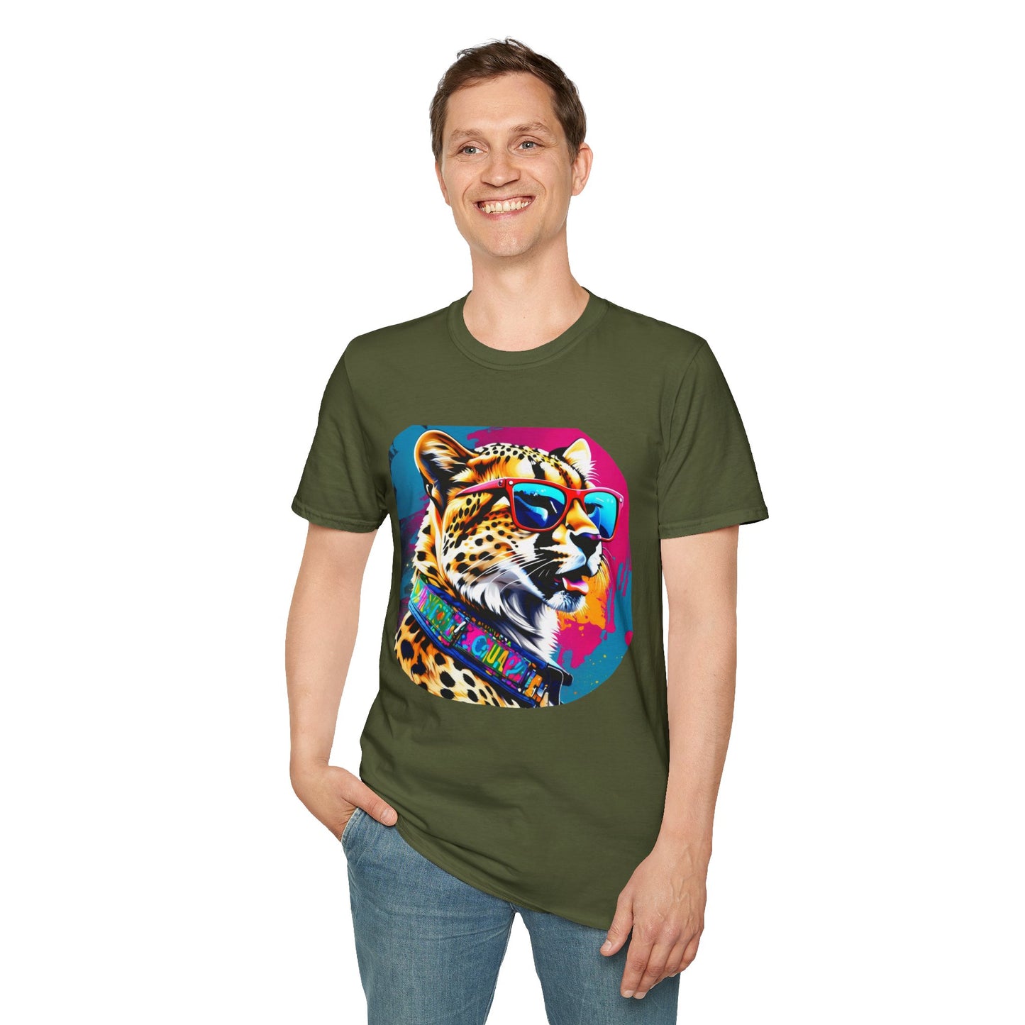 Unisex Softstyle T-Shirt Cheetah