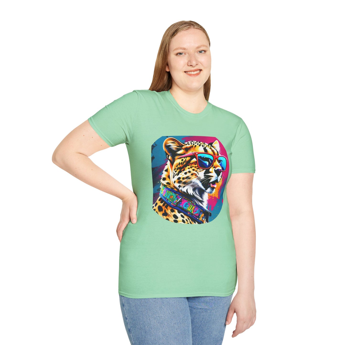 Unisex Softstyle T-Shirt Cheetah