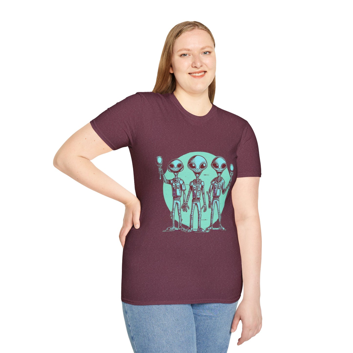 Unisex Softstyle T-Shirt Aliens