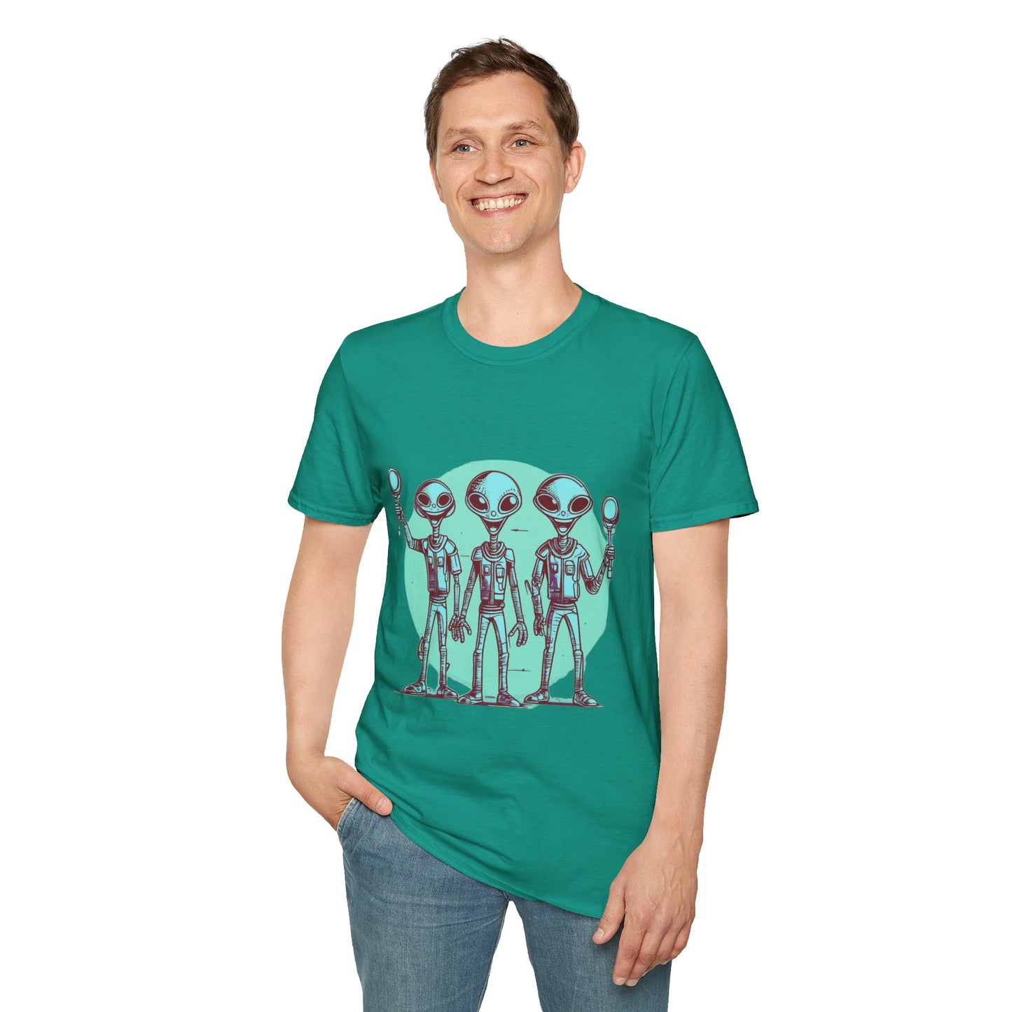 Unisex Softstyle T-Shirt Aliens