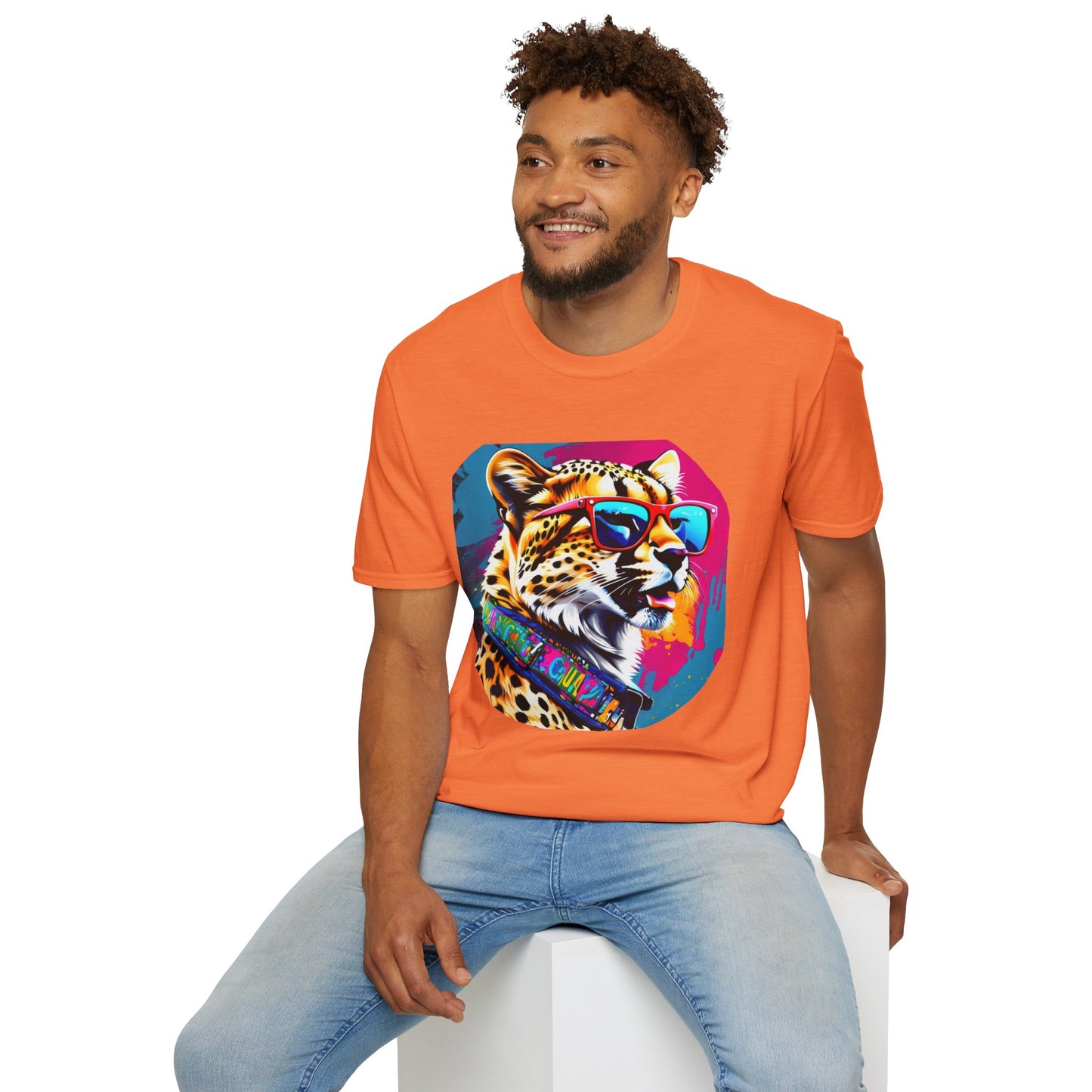 Unisex Softstyle T-Shirt Cheetah