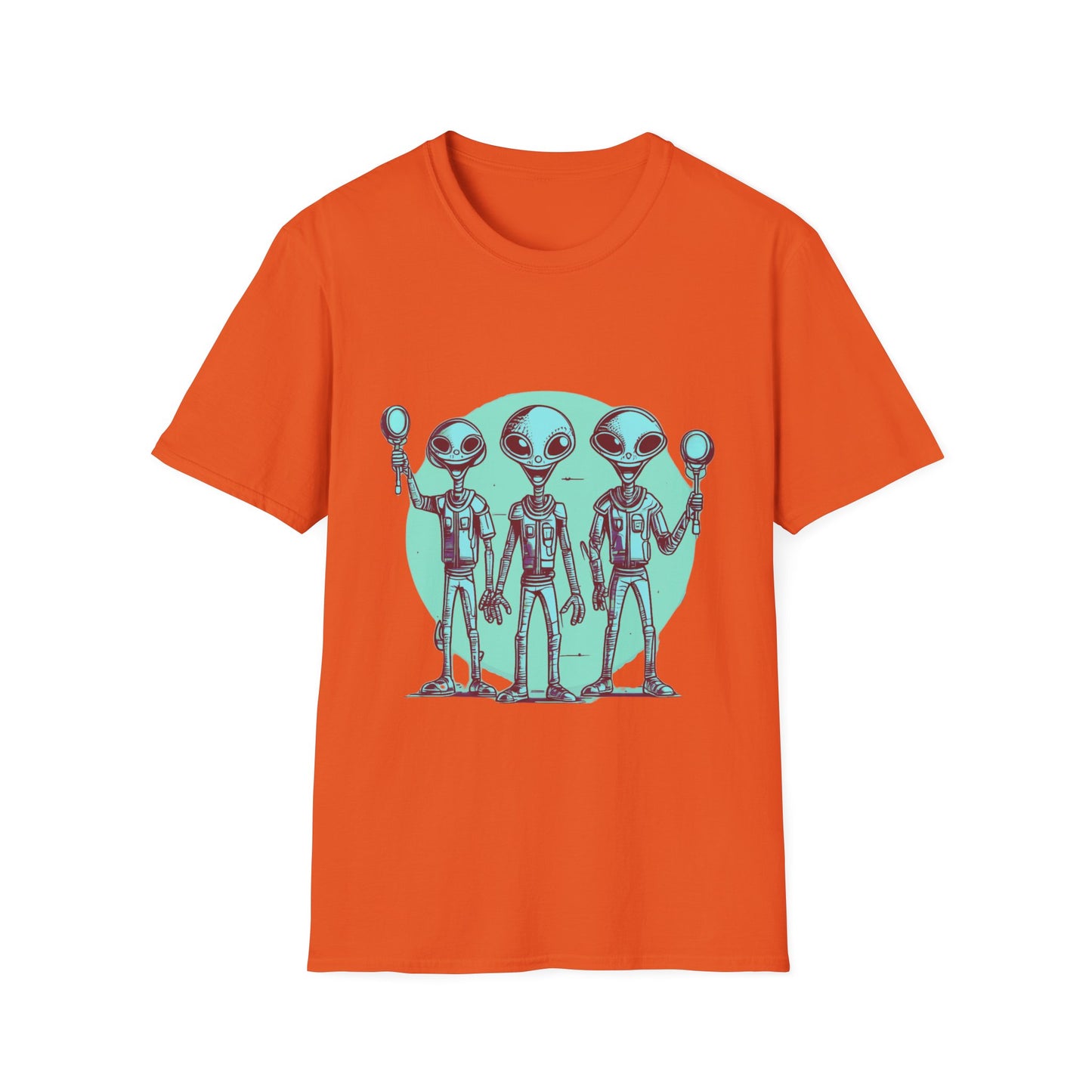 Unisex Softstyle T-Shirt Aliens