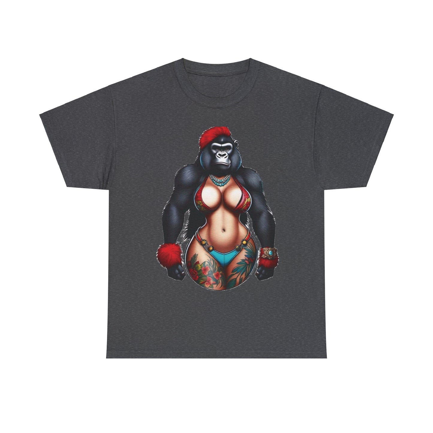 Unisex Heavy Cotton Tee - Gorilla