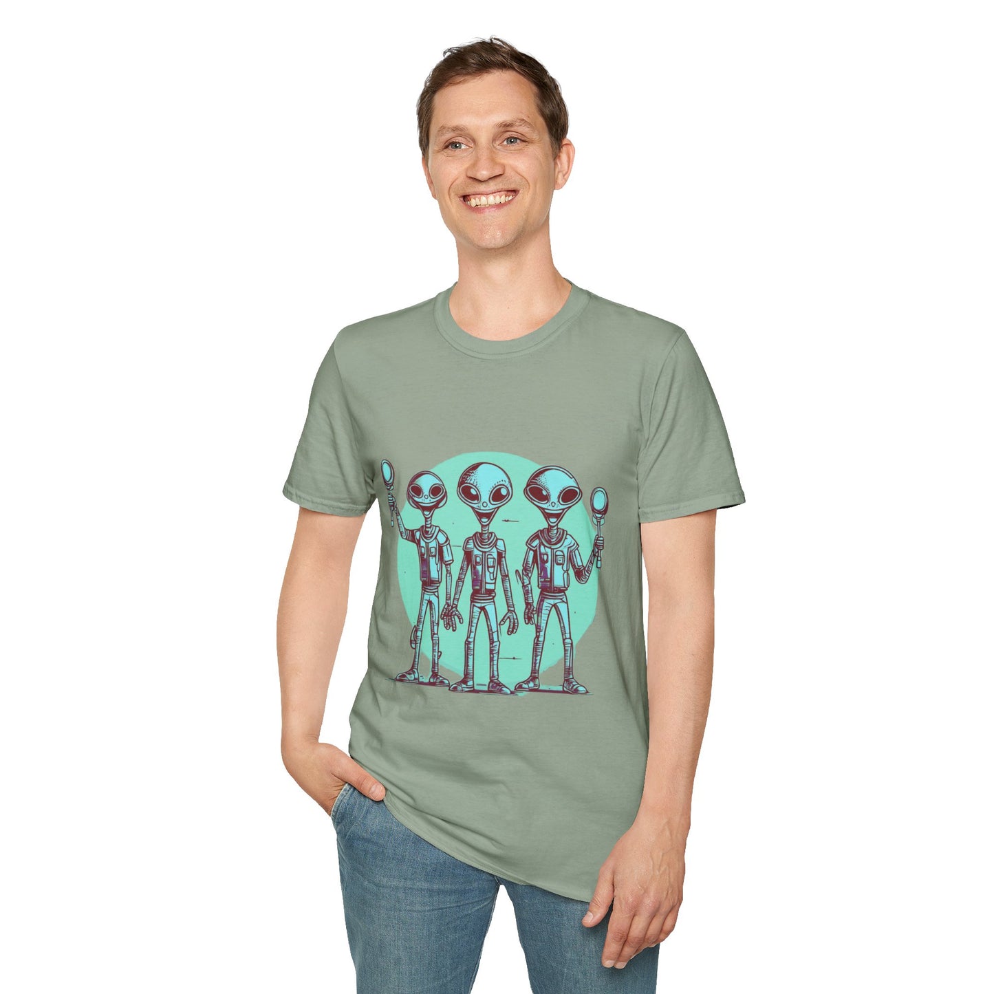 Unisex Softstyle T-Shirt Aliens