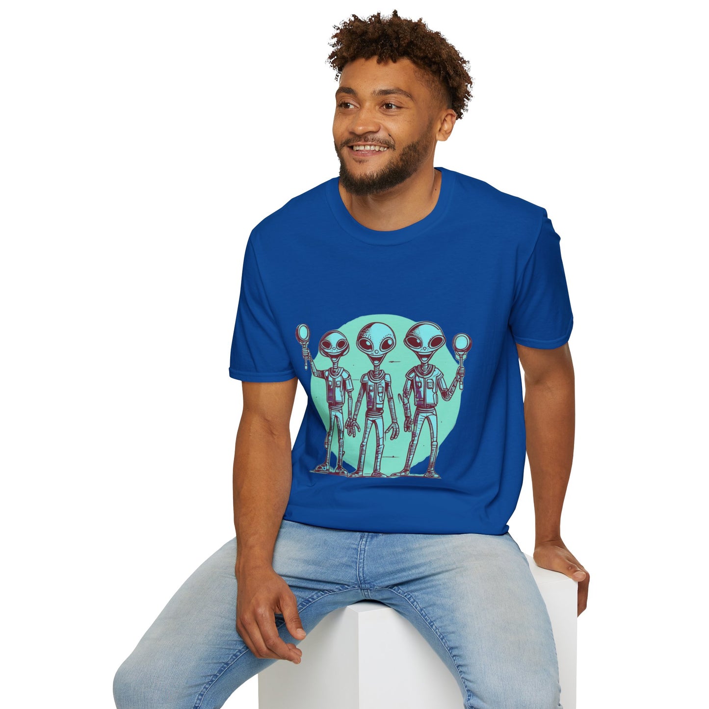 Unisex Softstyle T-Shirt Aliens