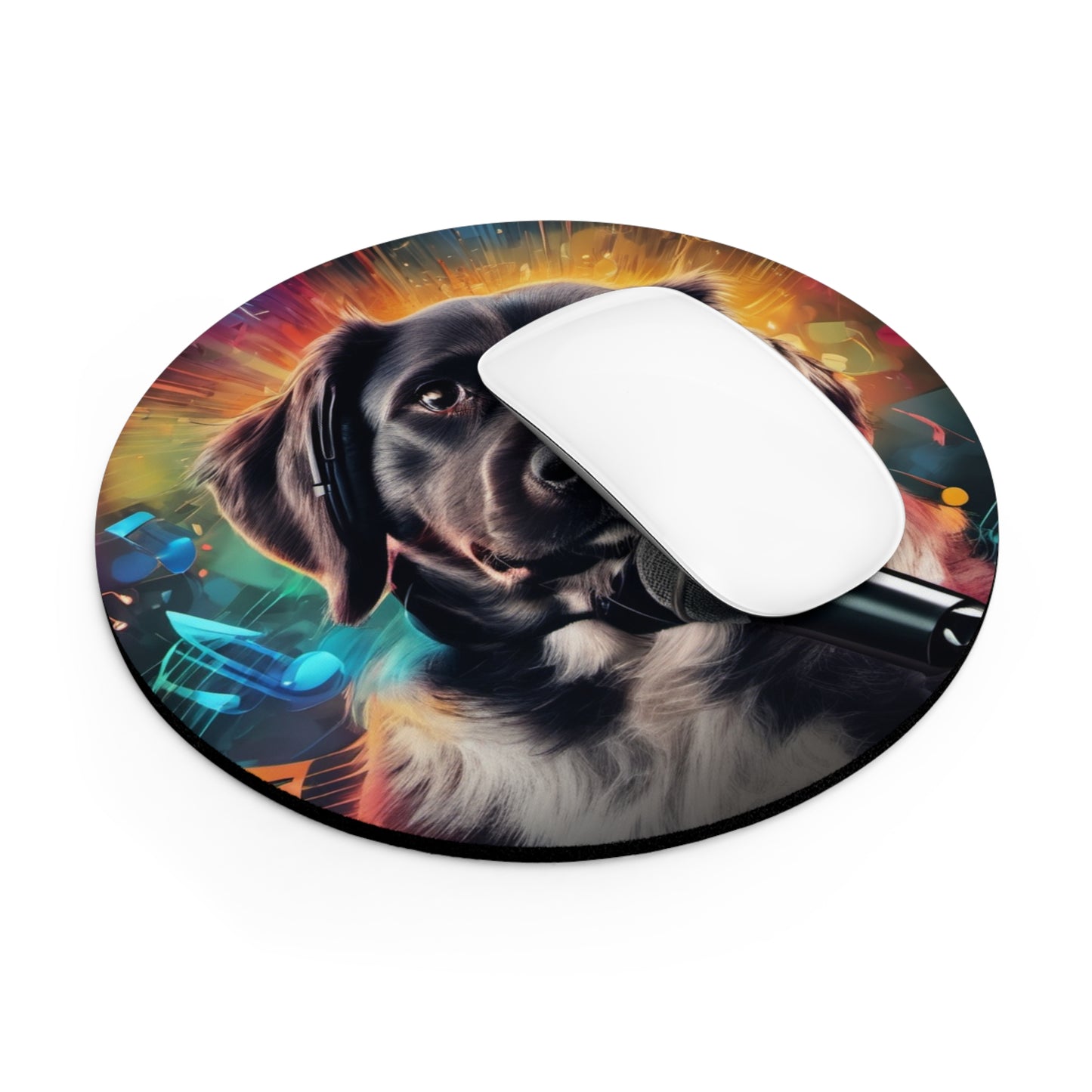 Mouse Pad - Rottweiler DJ