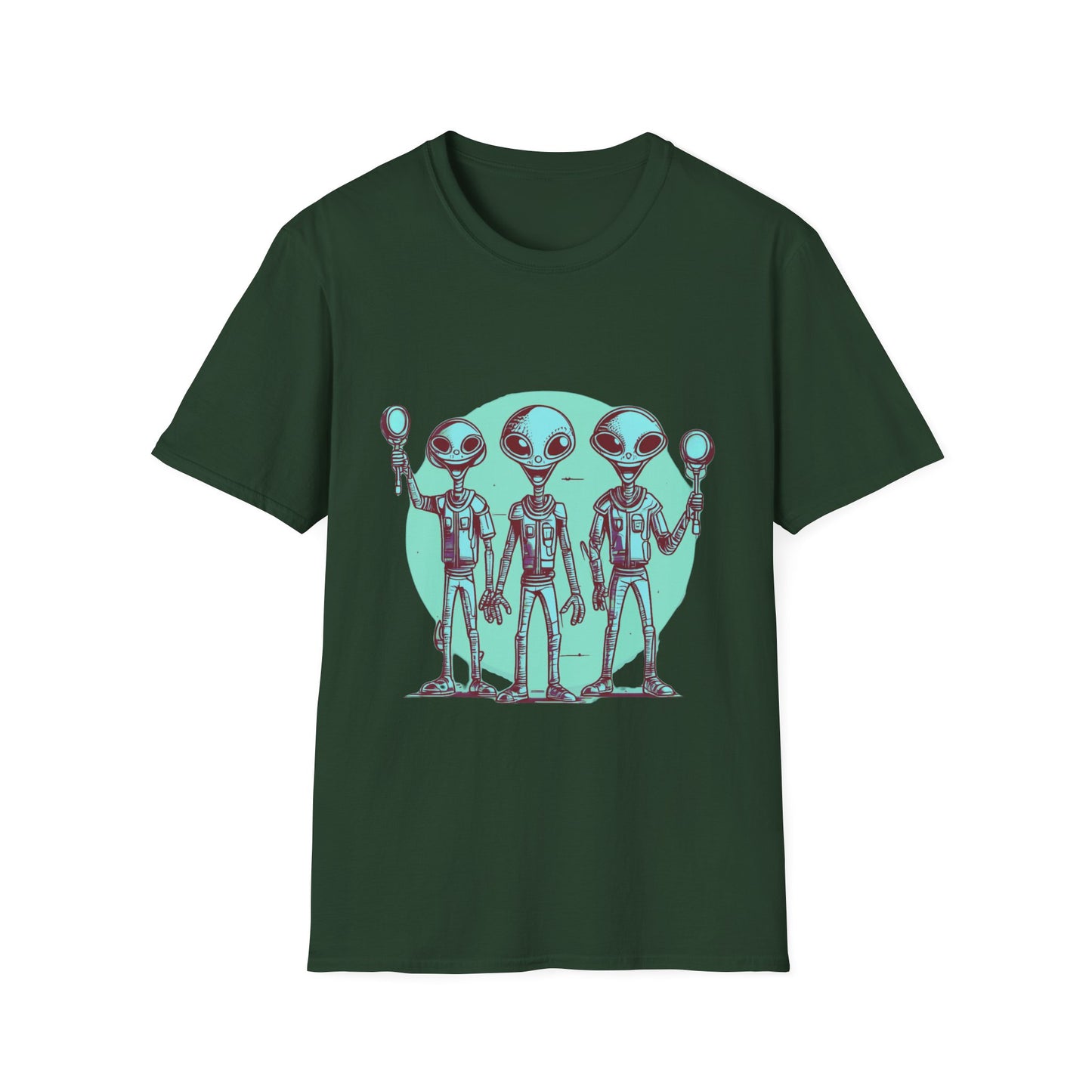 Unisex Softstyle T-Shirt Aliens
