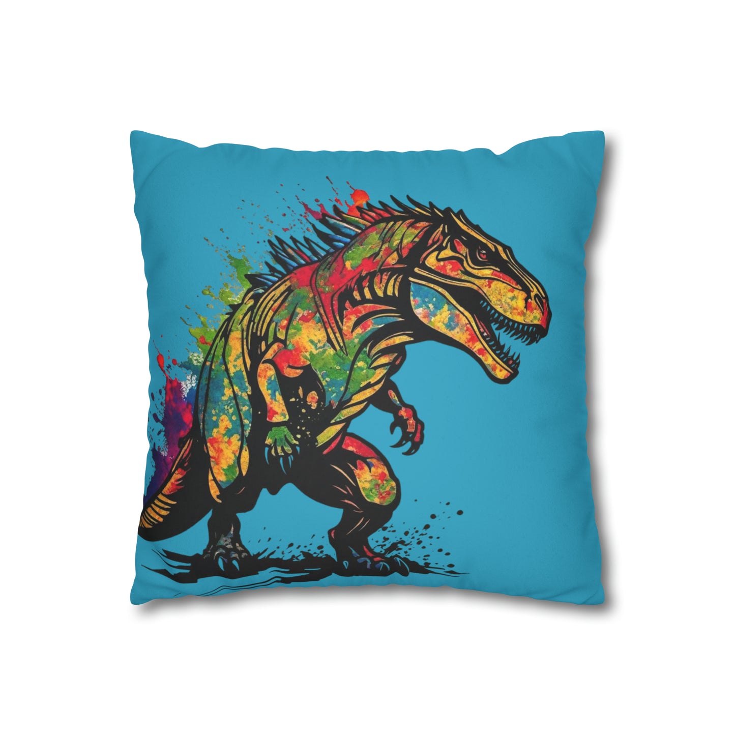 Faux Suede Square Pillowcase