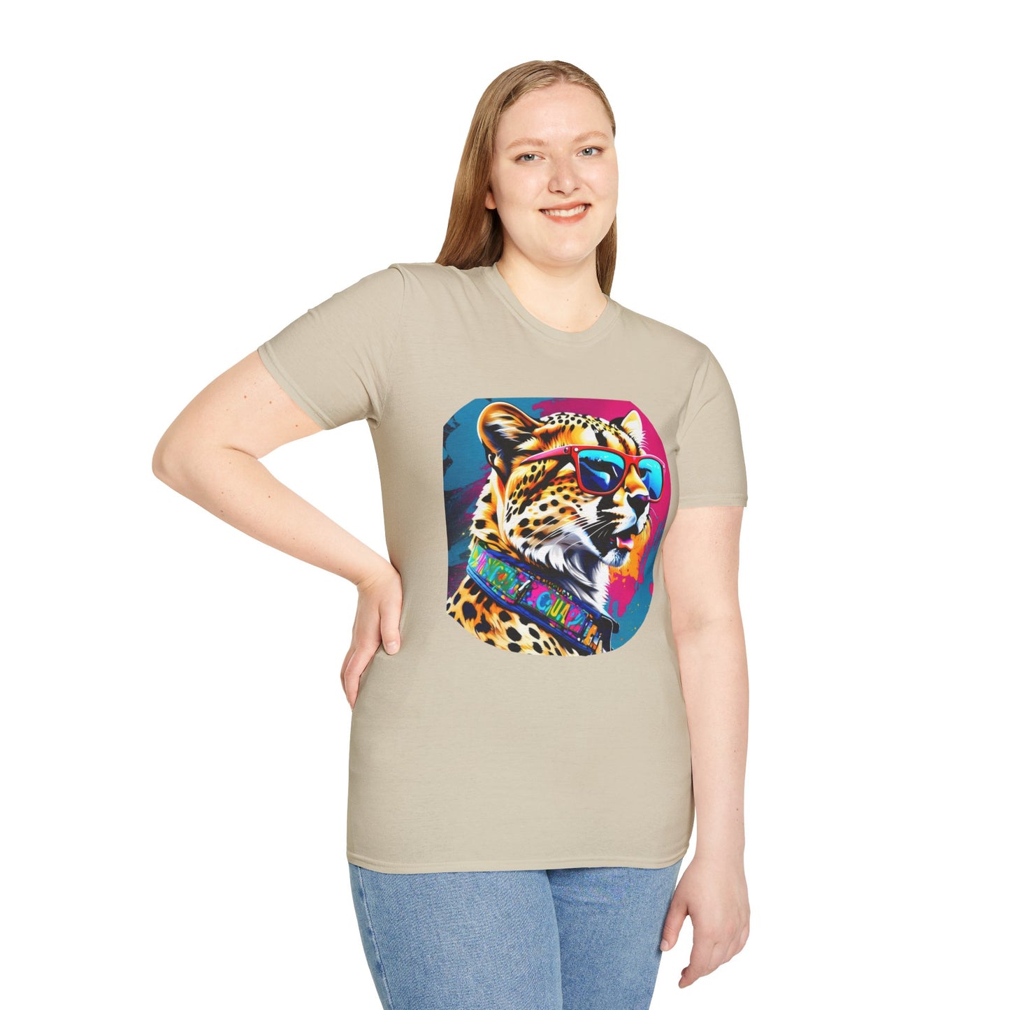 Unisex Softstyle T-Shirt Cheetah