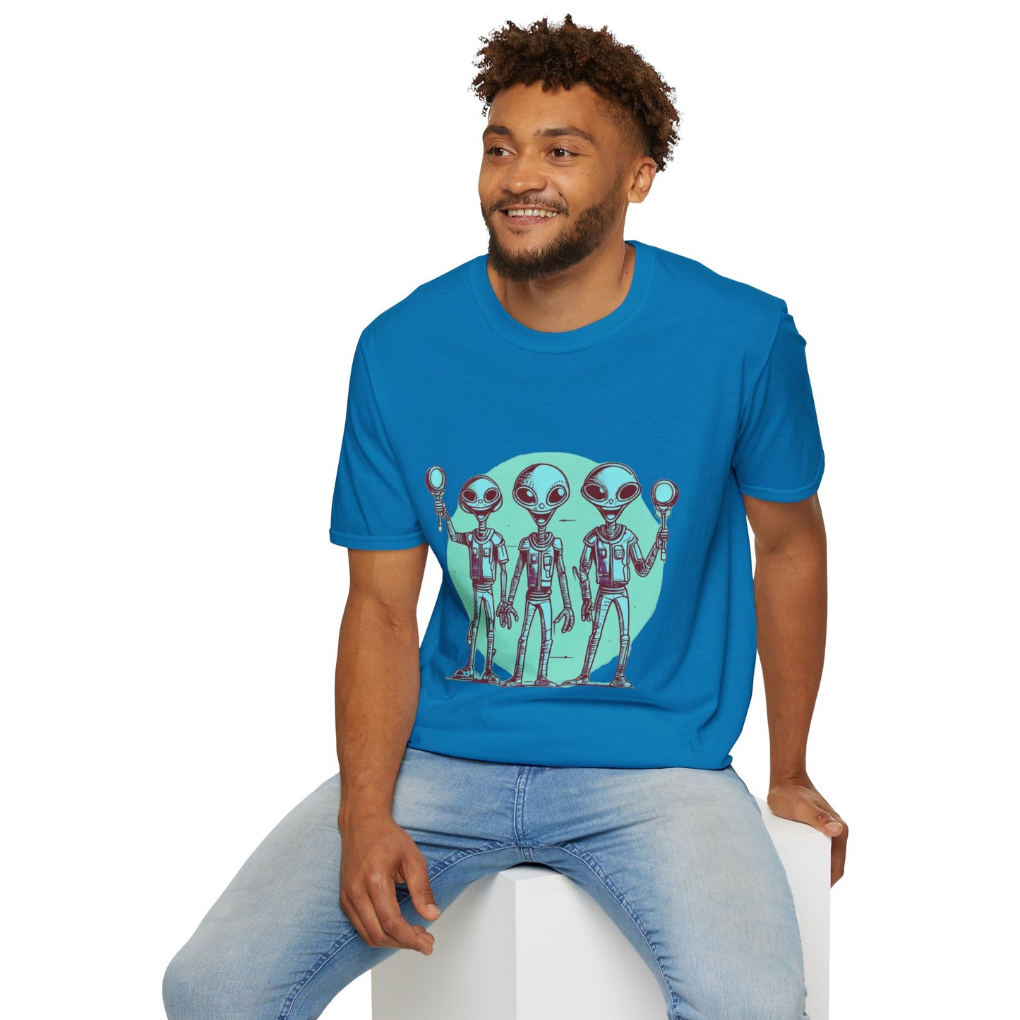Unisex Softstyle T-Shirt Aliens