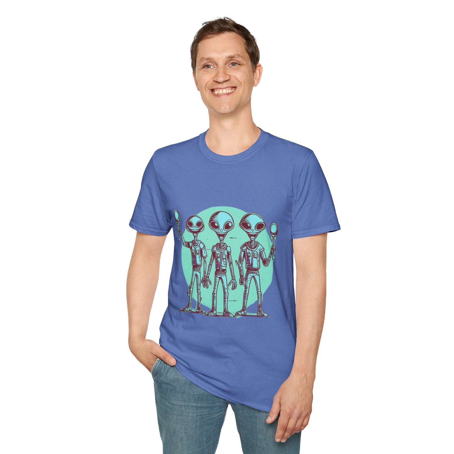 Unisex Softstyle T-Shirt Aliens