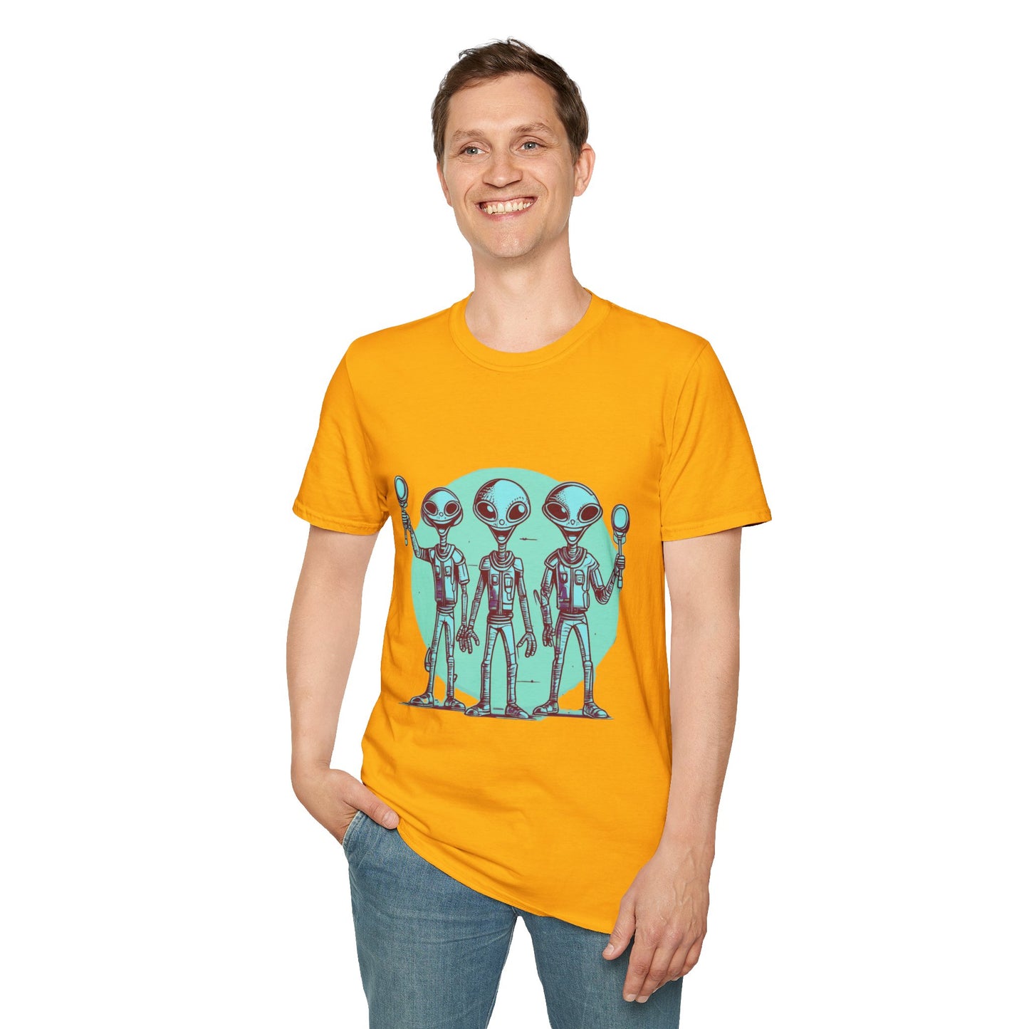Unisex Softstyle T-Shirt Aliens