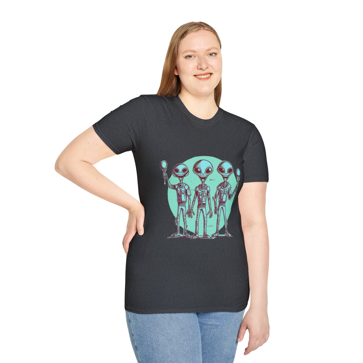 Unisex Softstyle T-Shirt Aliens