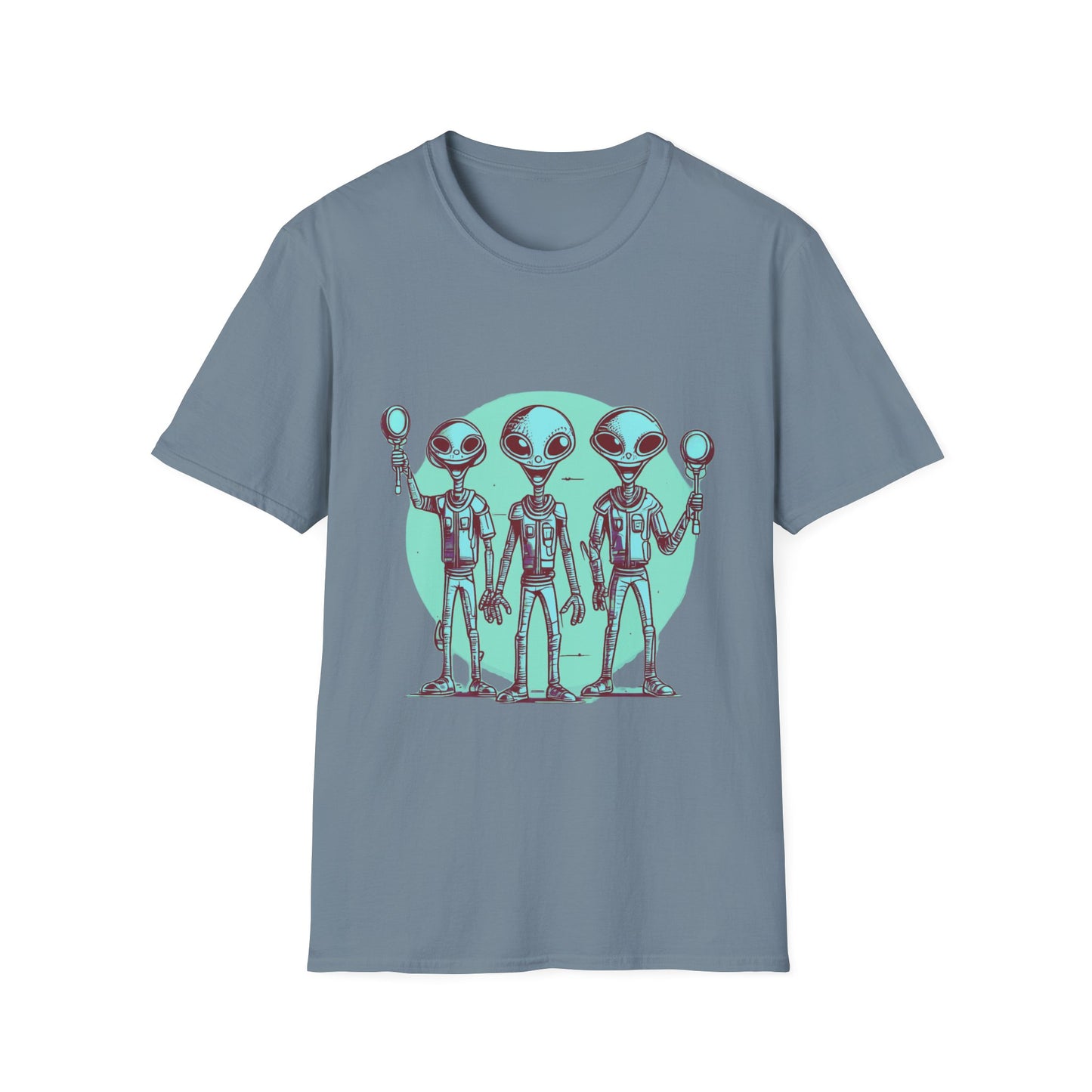 Unisex Softstyle T-Shirt Aliens