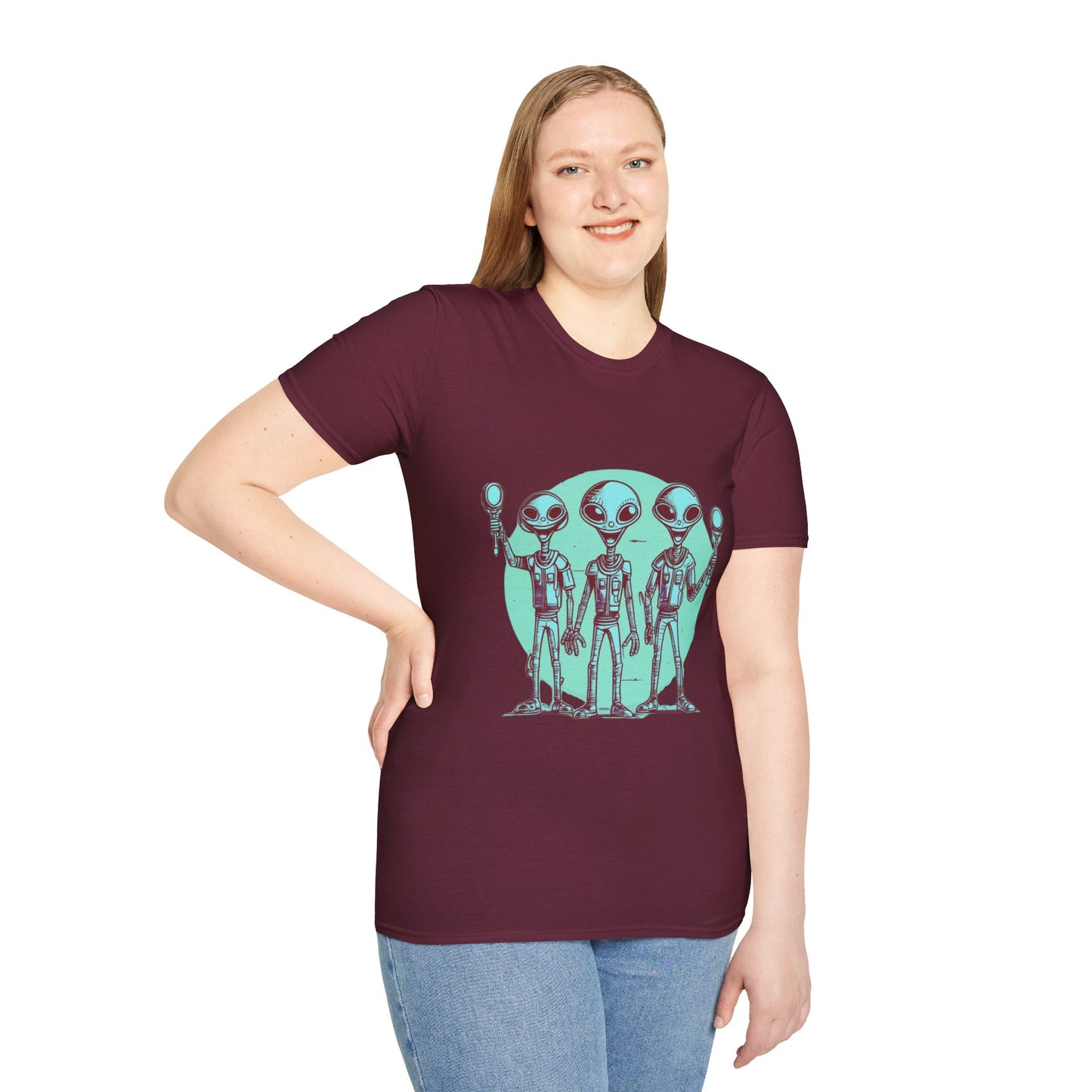 Unisex Softstyle T-Shirt Aliens