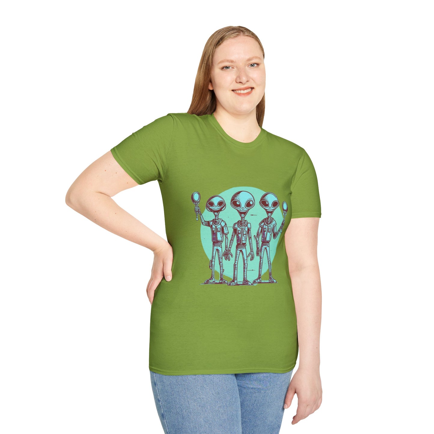Unisex Softstyle T-Shirt Aliens