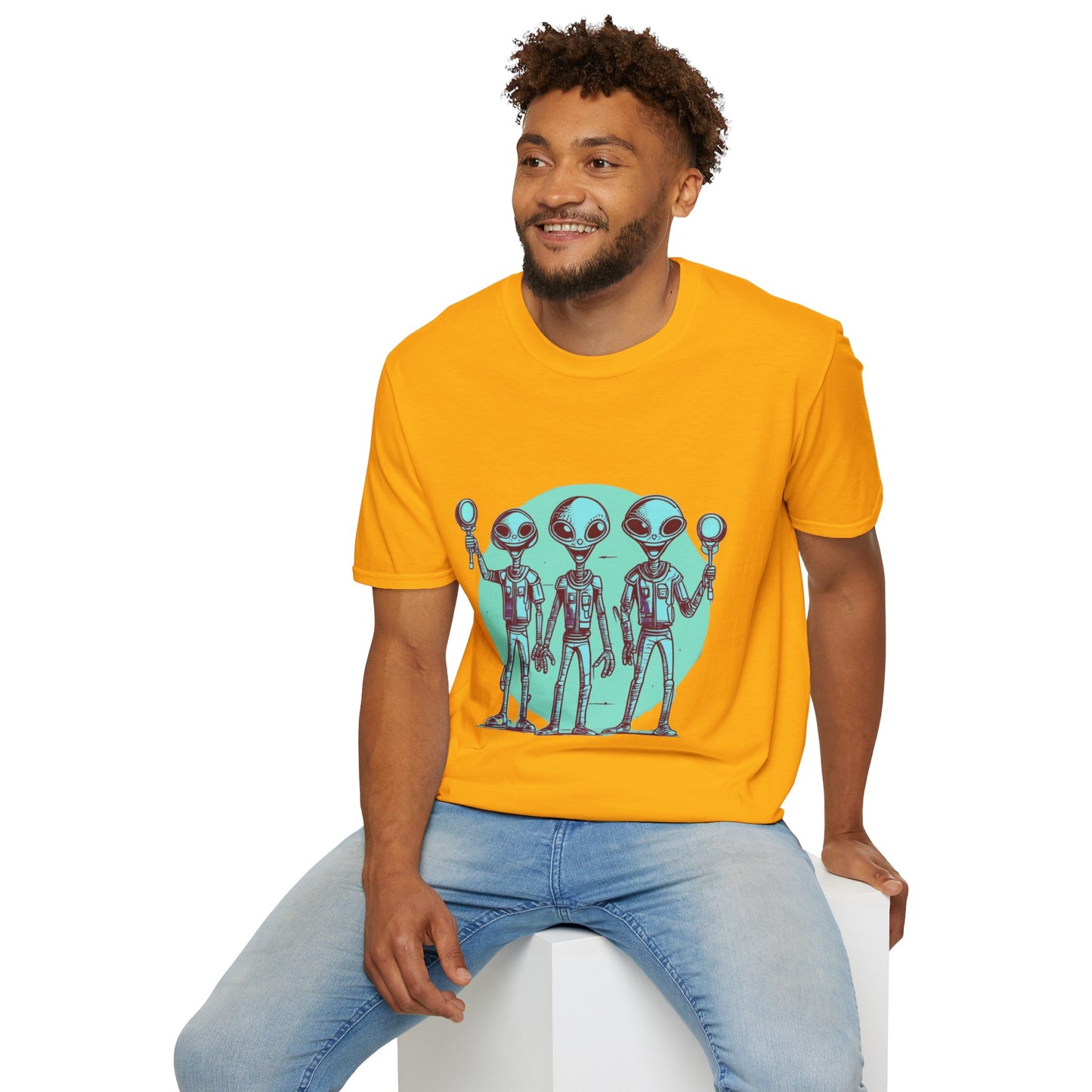 Unisex Softstyle T-Shirt Aliens