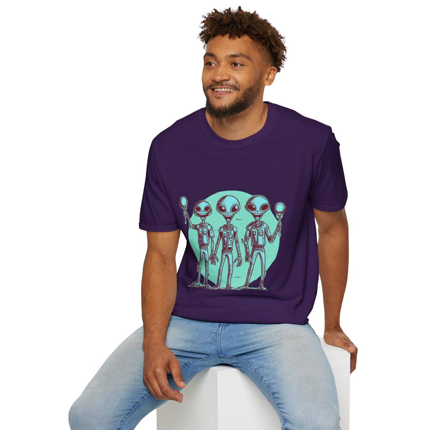 Unisex Softstyle T-Shirt Aliens