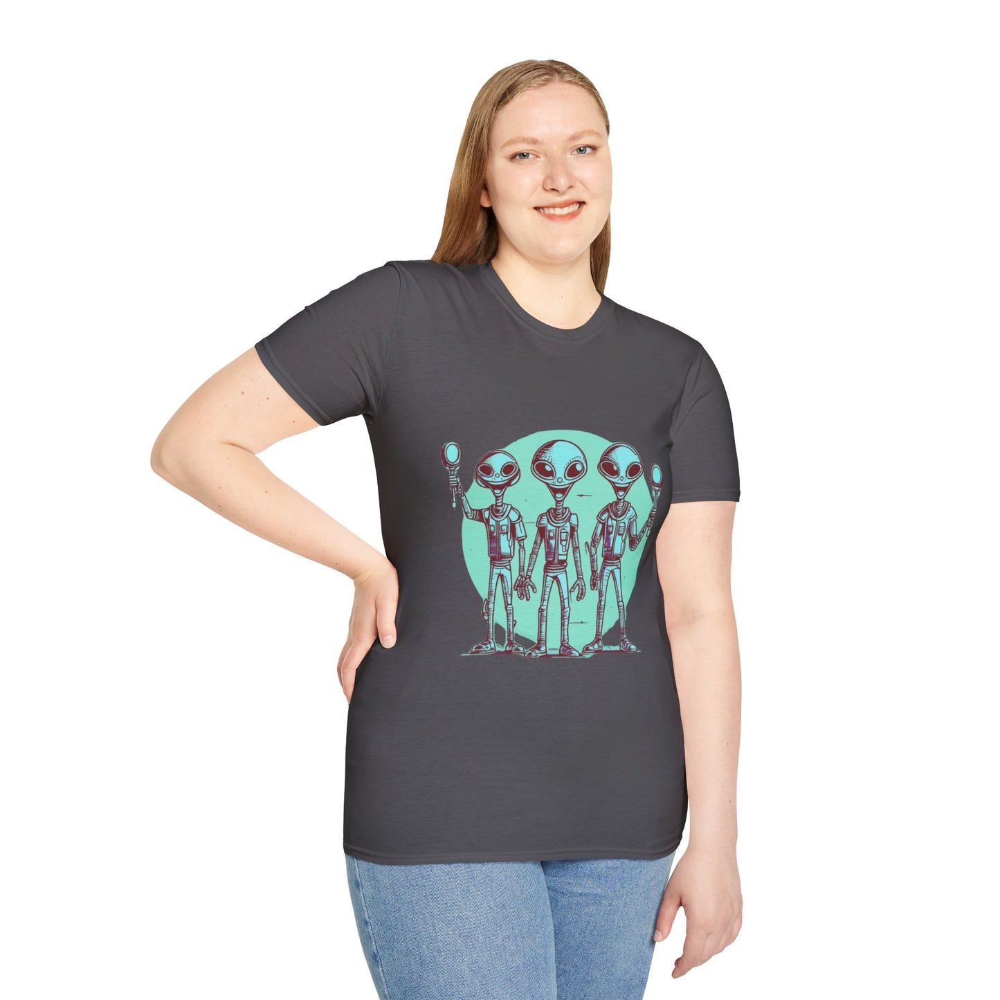 Unisex Softstyle T-Shirt Aliens
