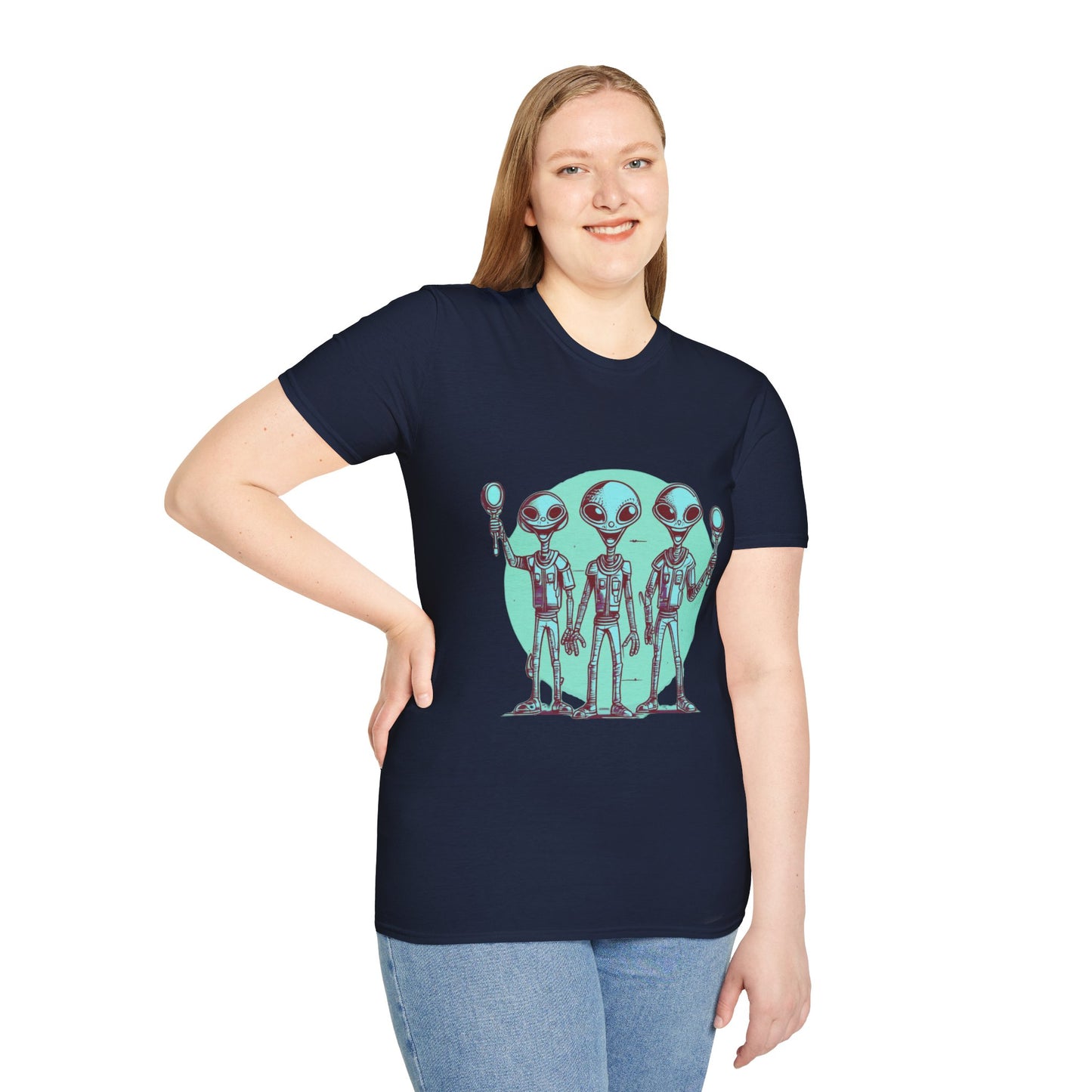Unisex Softstyle T-Shirt Aliens