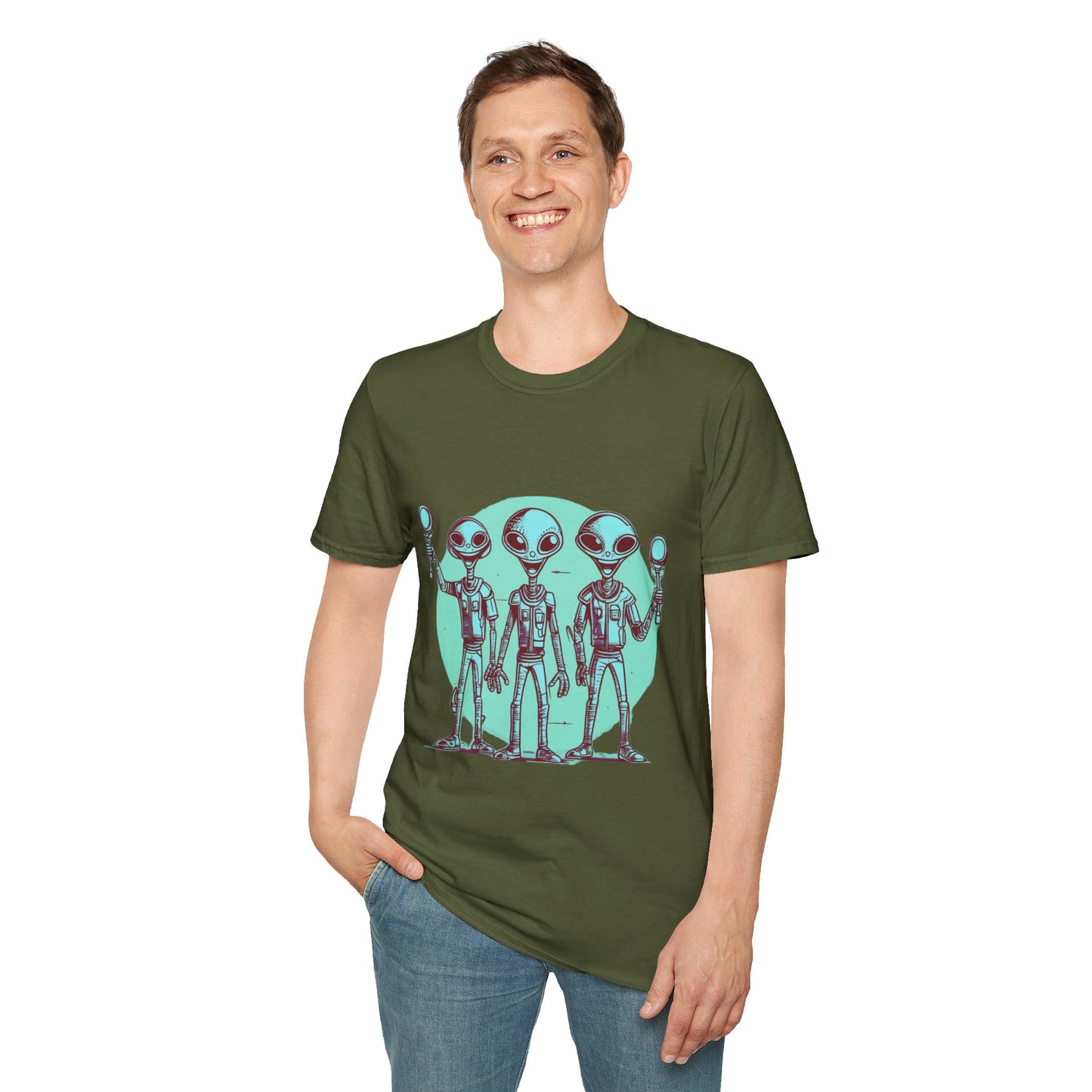 Unisex Softstyle T-Shirt Aliens