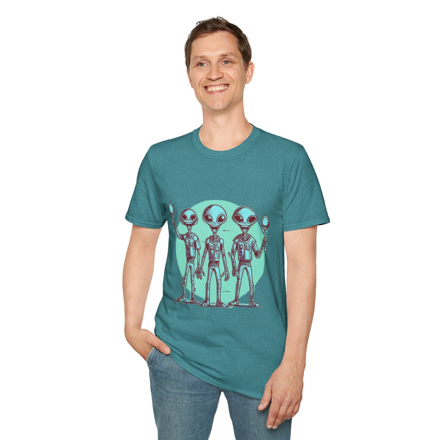 Unisex Softstyle T-Shirt Aliens