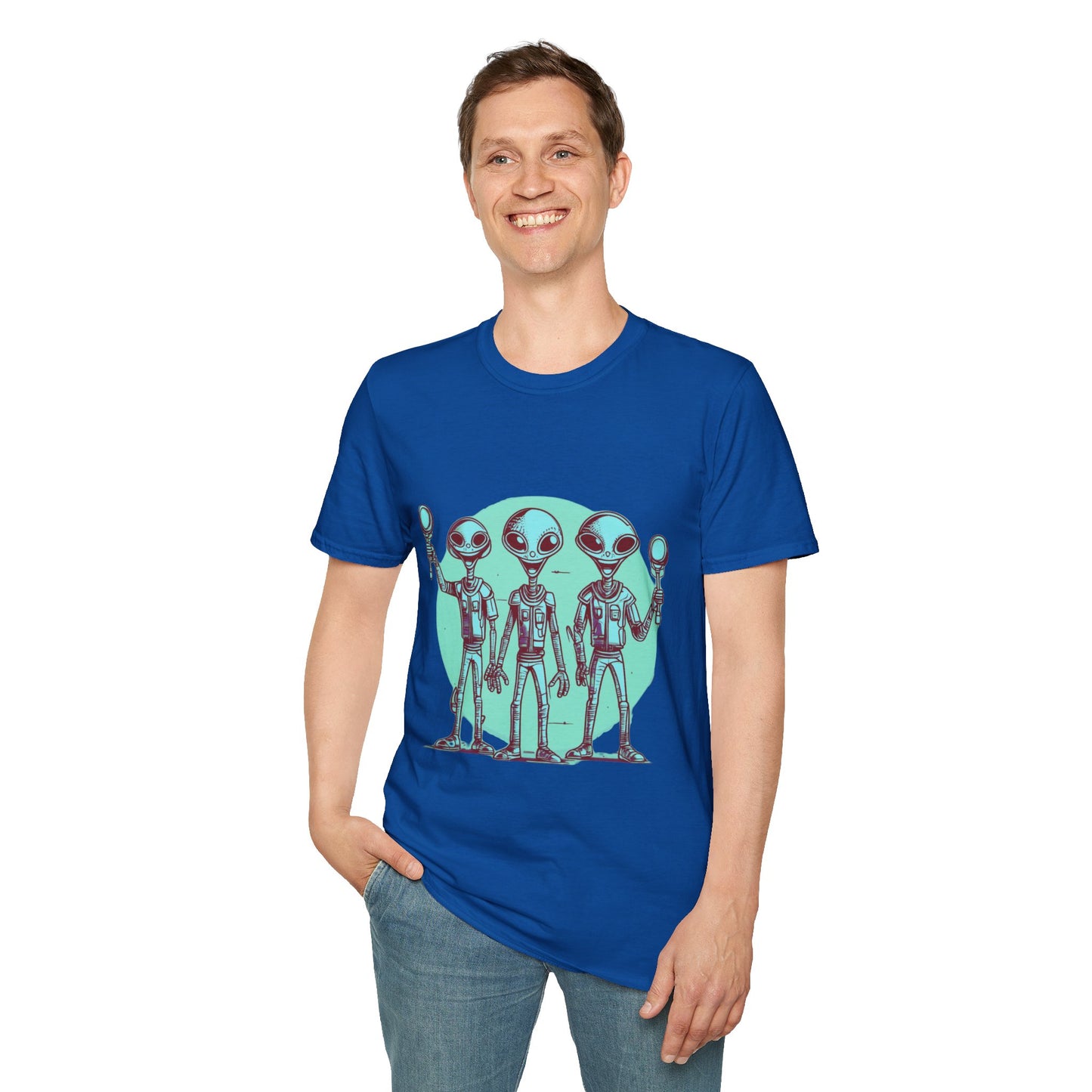 Unisex Softstyle T-Shirt Aliens