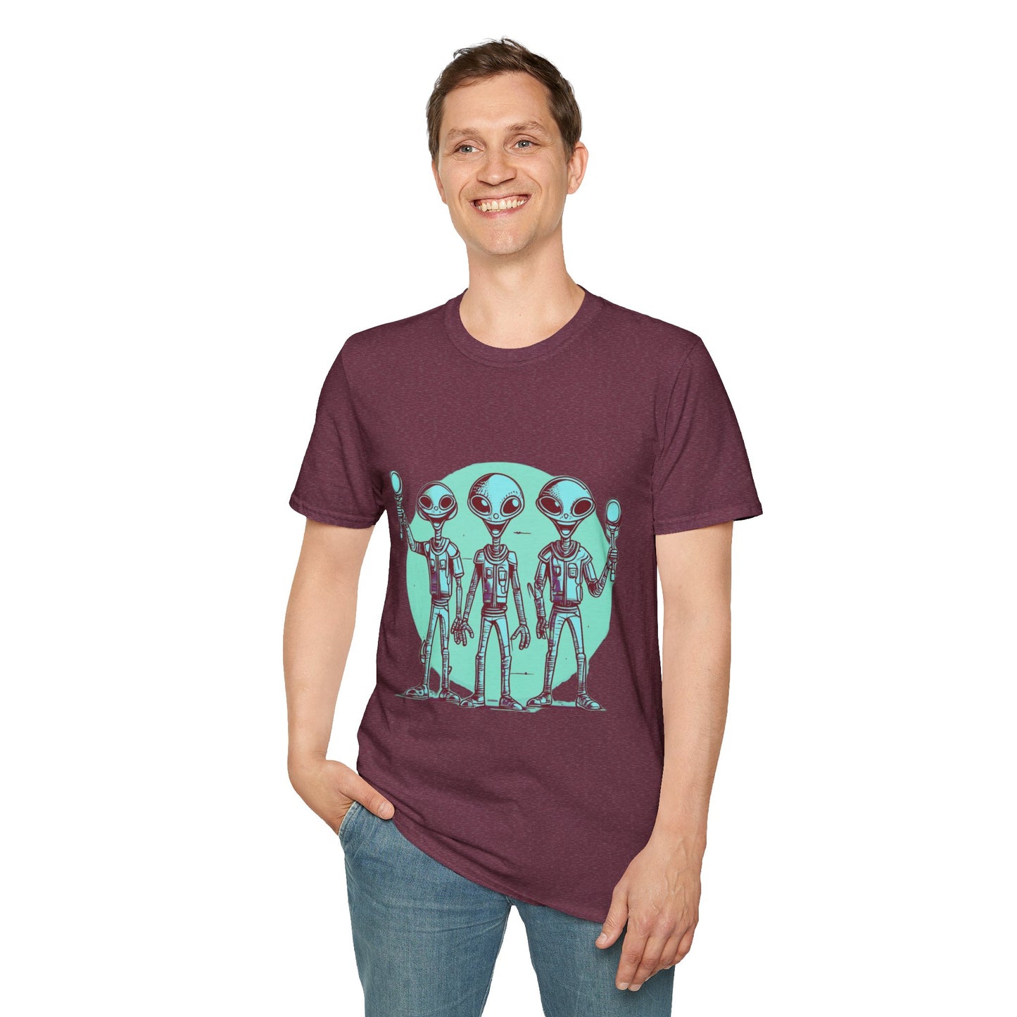 Unisex Softstyle T-Shirt Aliens