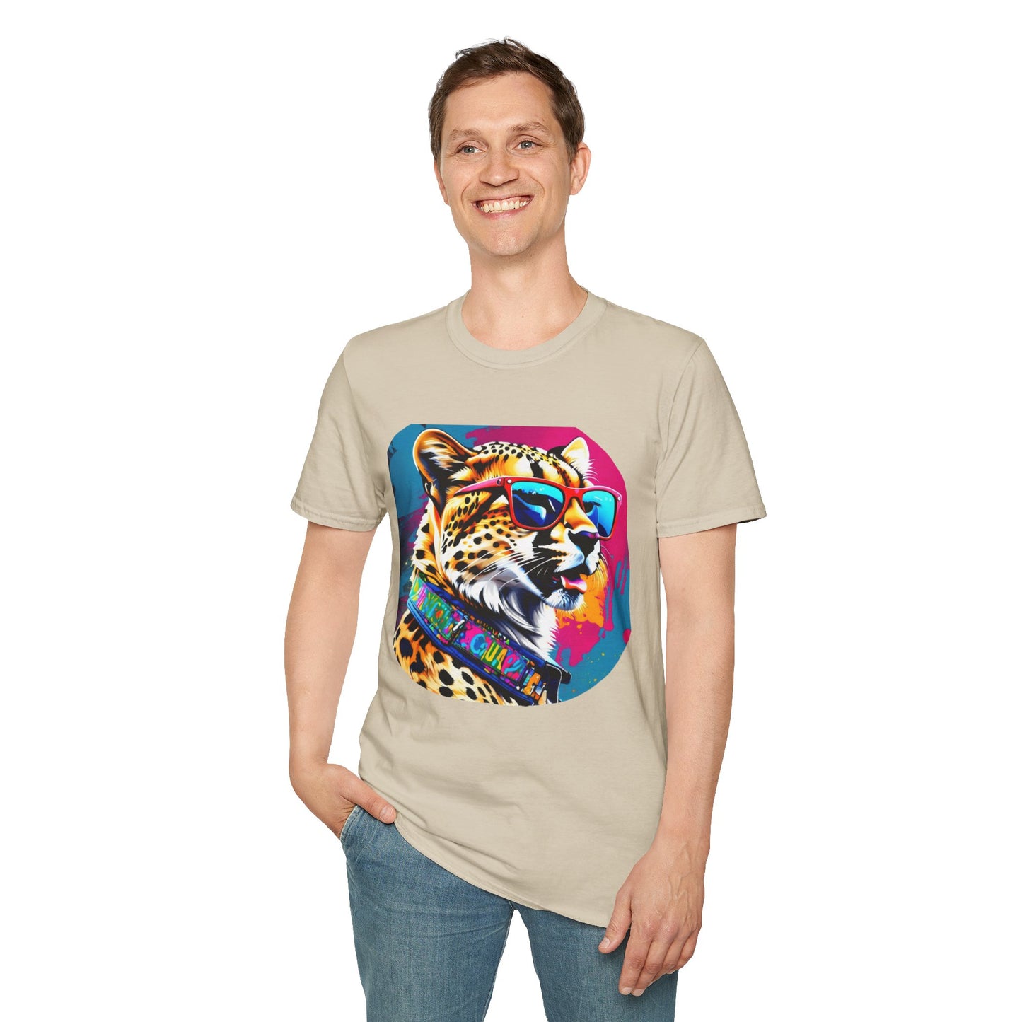 Unisex Softstyle T-Shirt Cheetah