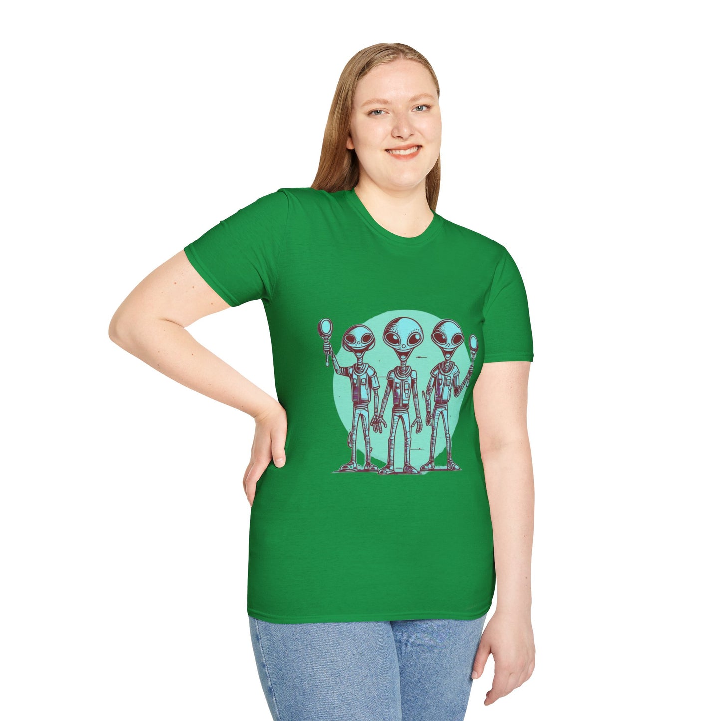 Unisex Softstyle T-Shirt Aliens
