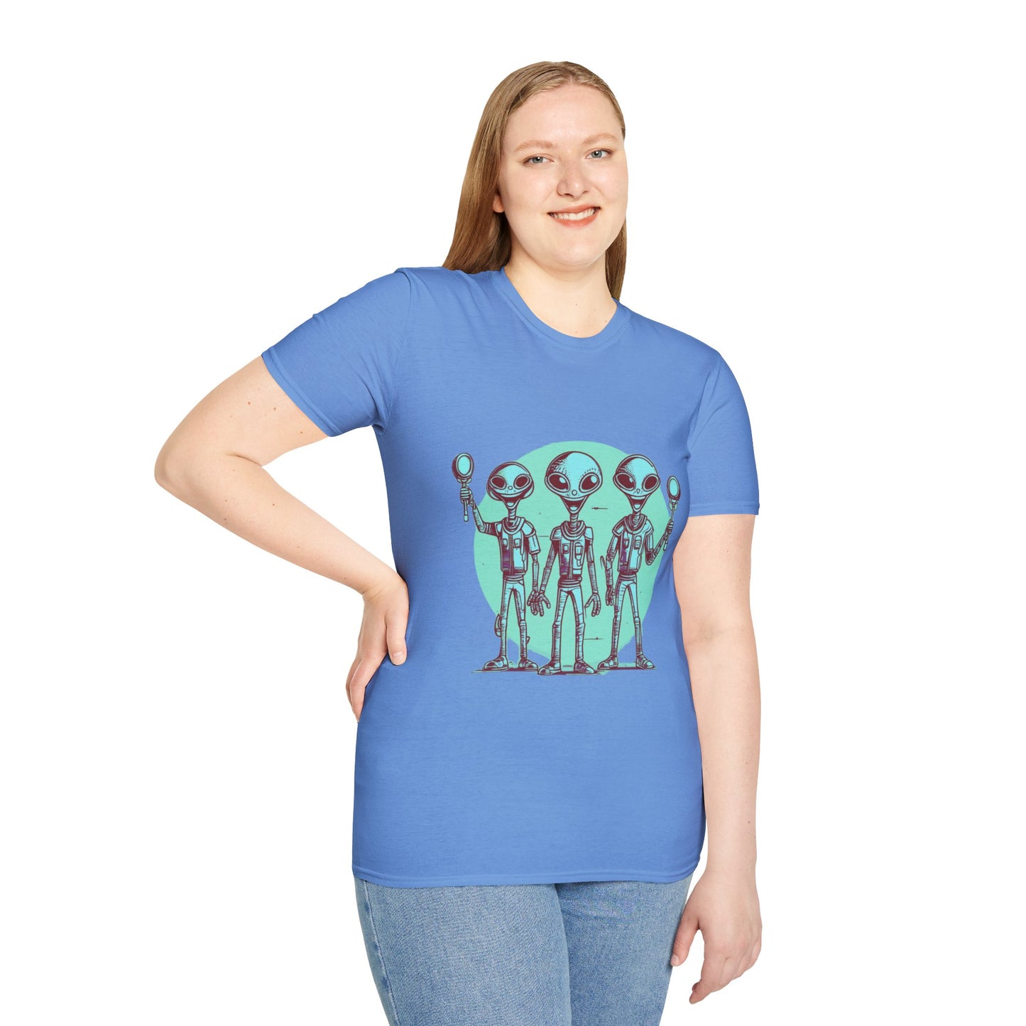Unisex Softstyle T-Shirt Aliens