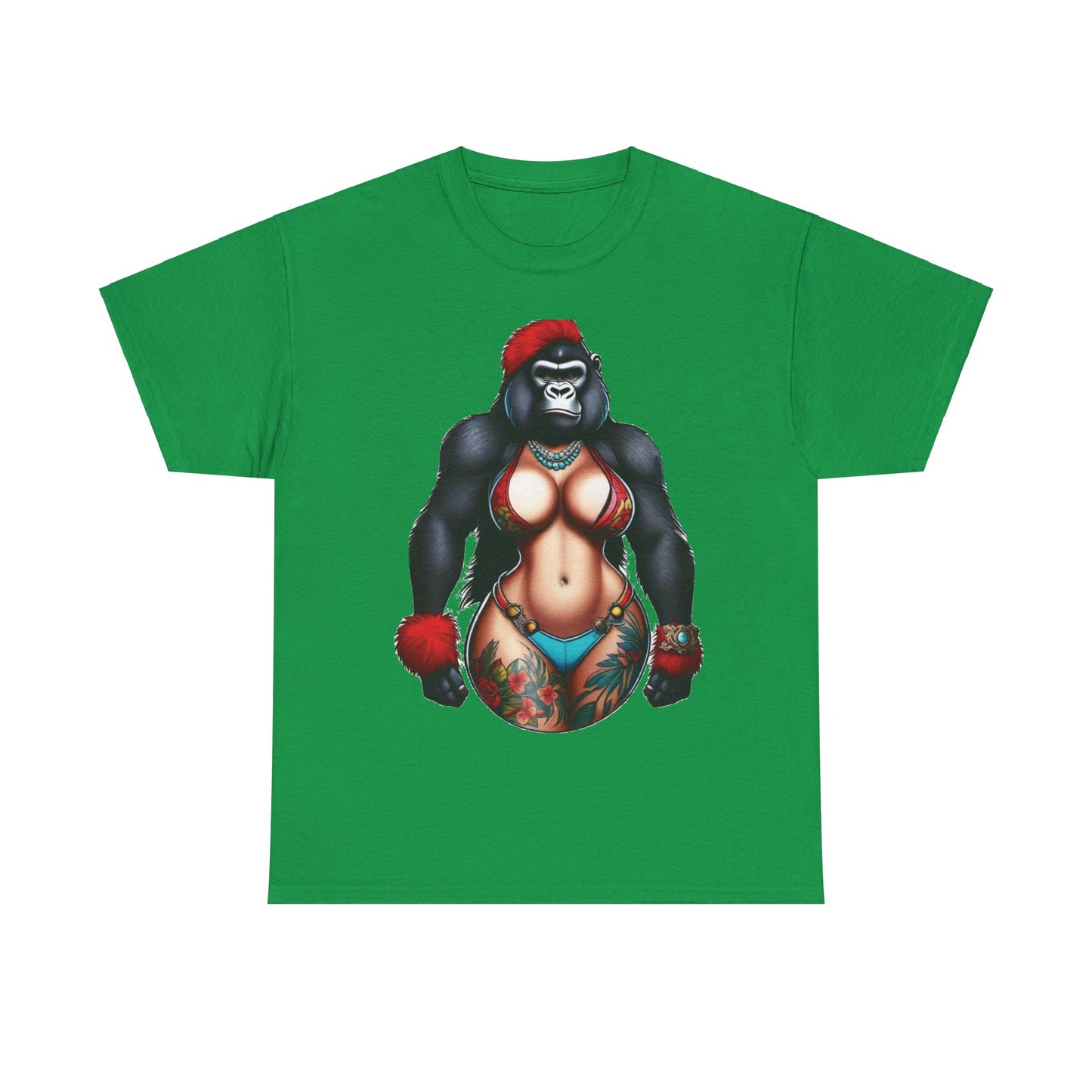 Unisex Heavy Cotton Tee - Gorilla