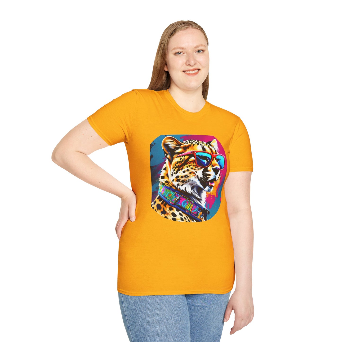 Unisex Softstyle T-Shirt Cheetah