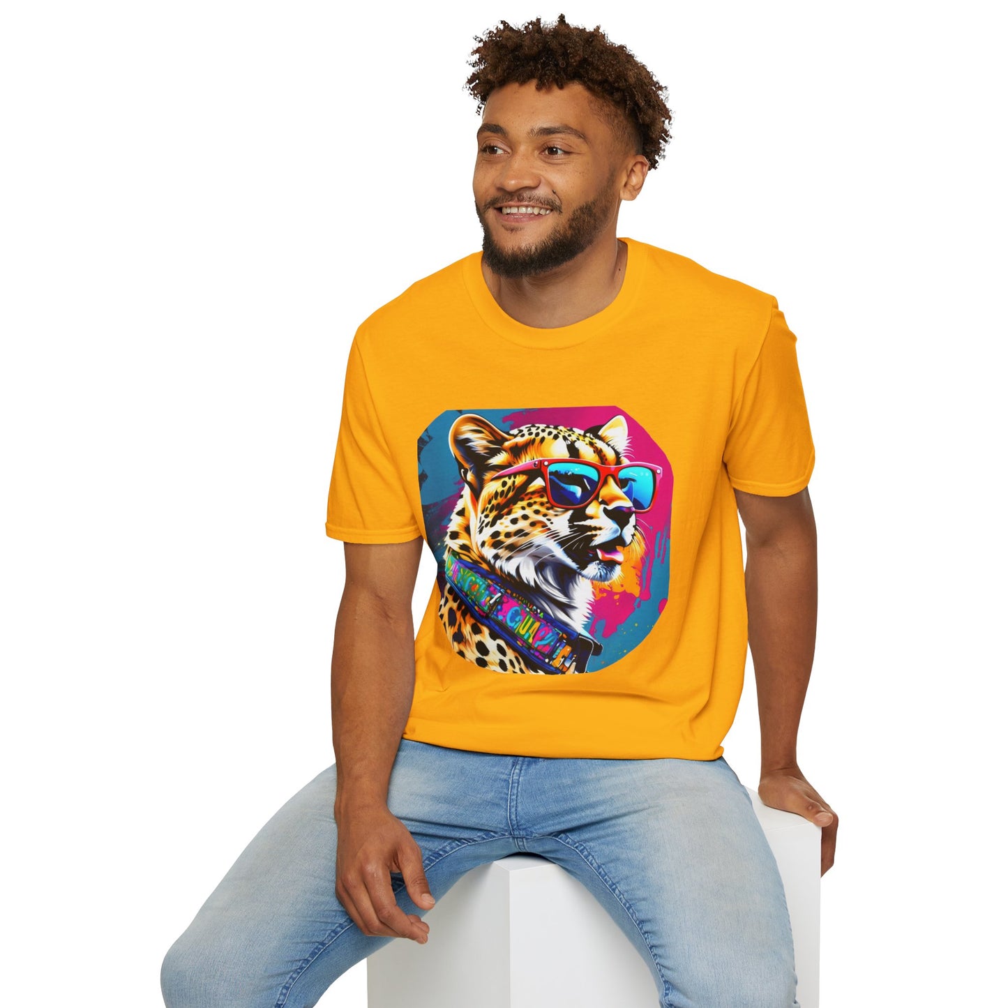 Unisex Softstyle T-Shirt Cheetah