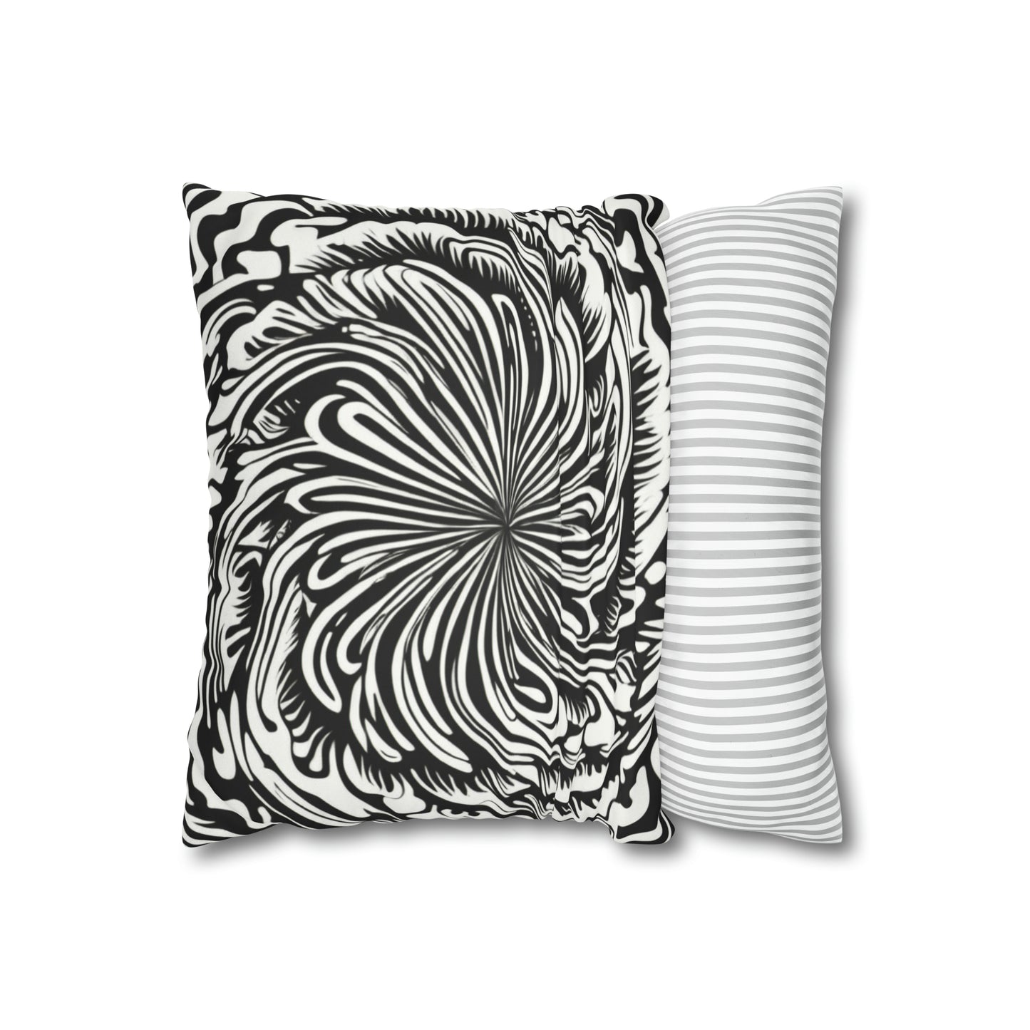 Faux Suede Square Pillowcase