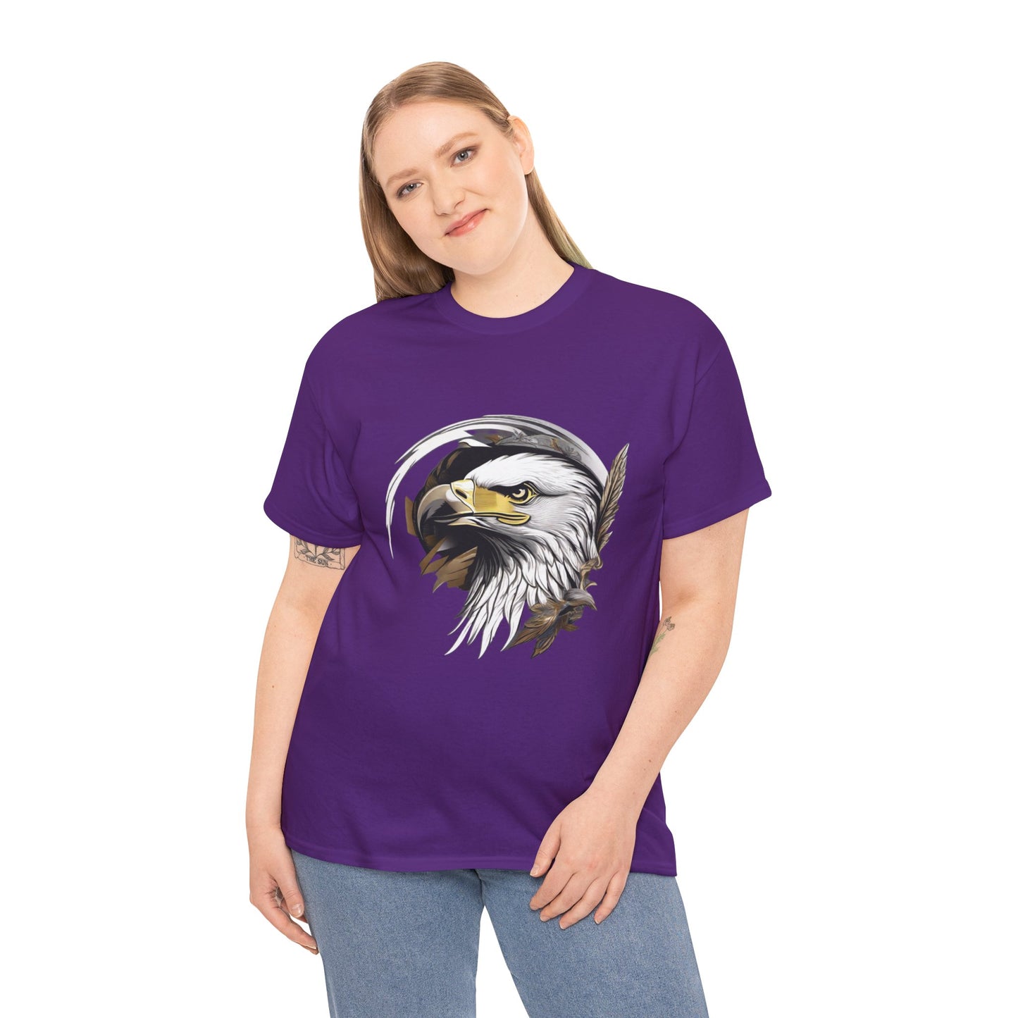 Unisex Heavy Cotton Tee - Eagle