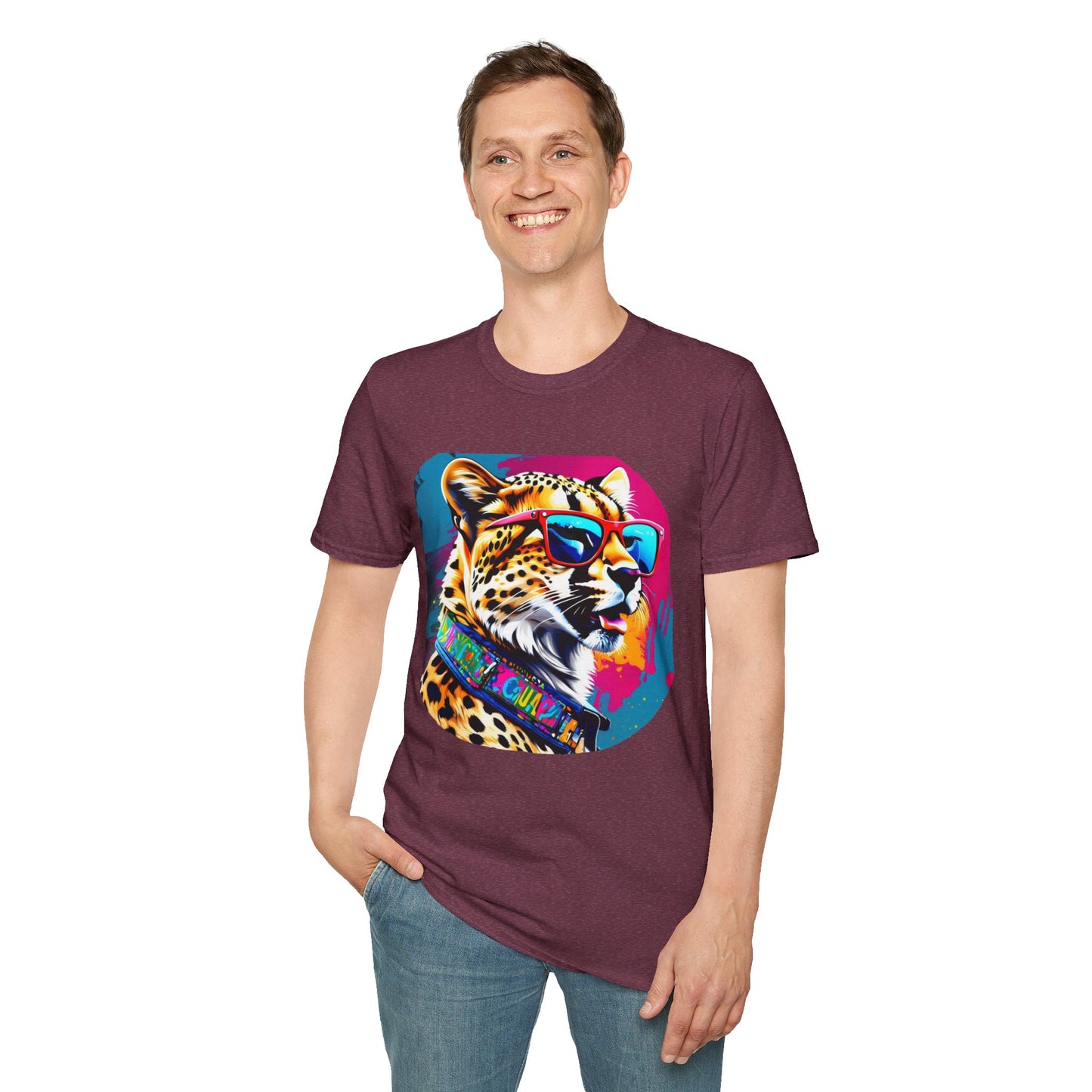 Unisex Softstyle T-Shirt Cheetah